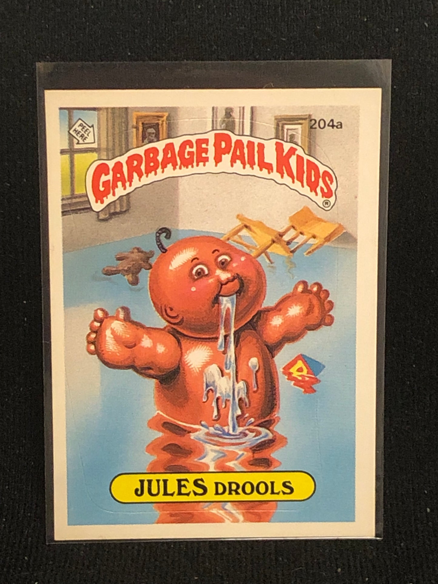 Garbage Pail Kids Original Series 5 (os5) 204a Jules Drools