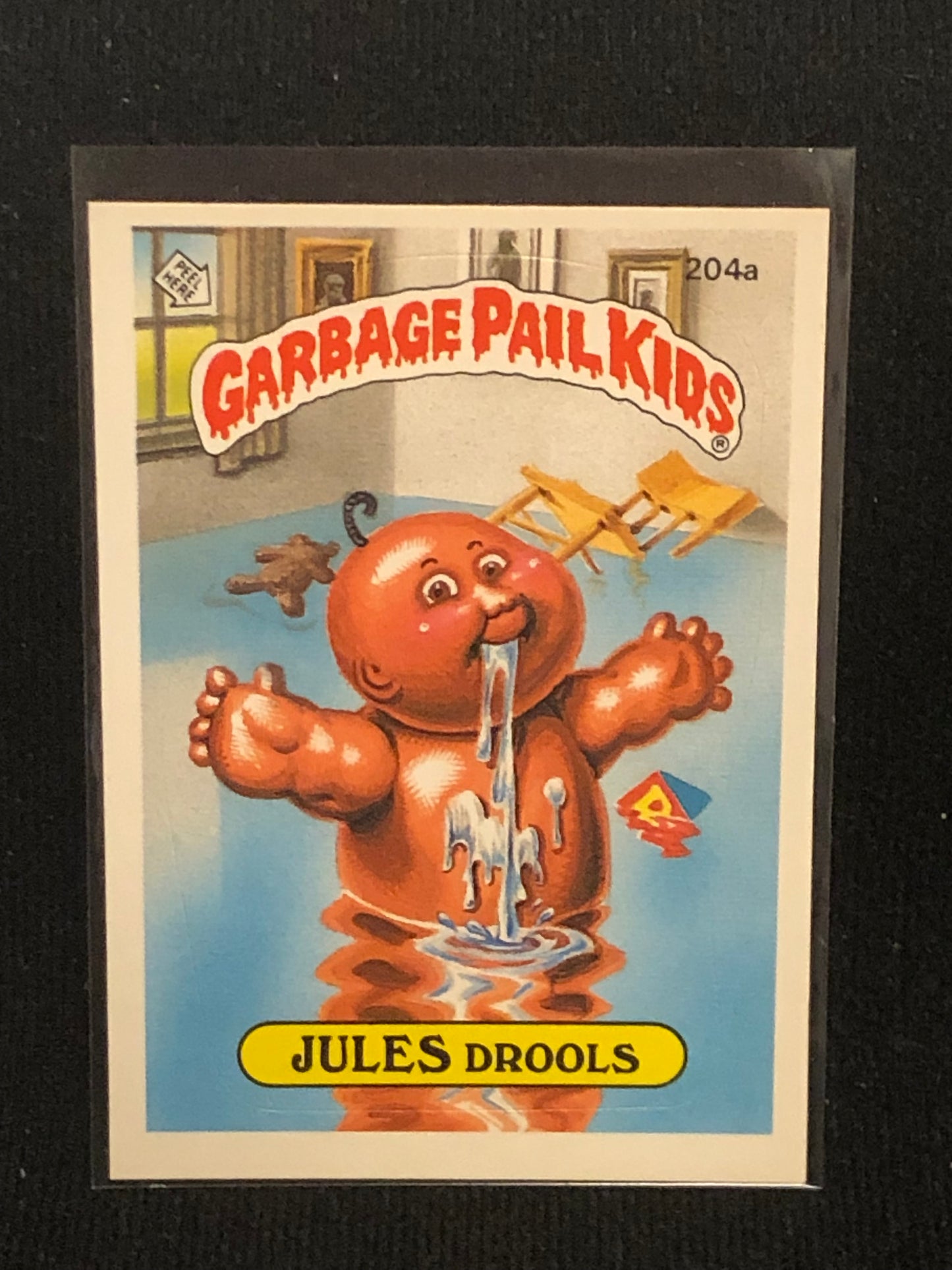 Garbage Pail Kids Original Series 5 (os5) 204a Jules Drools