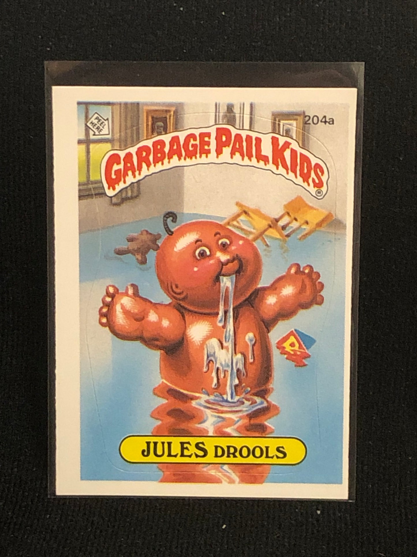 Garbage Pail Kids Original Series 5 (os5) 204a Jules Drools