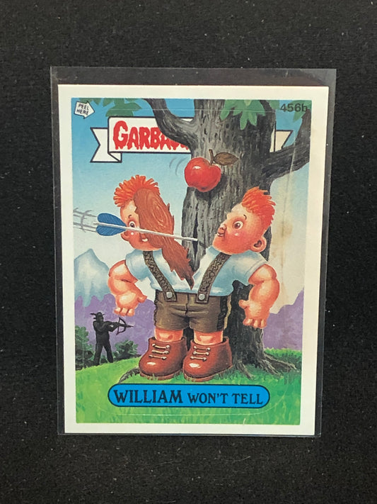 Garbage Pail Kids Original Series 11 (os11) 456b William Won't Tell