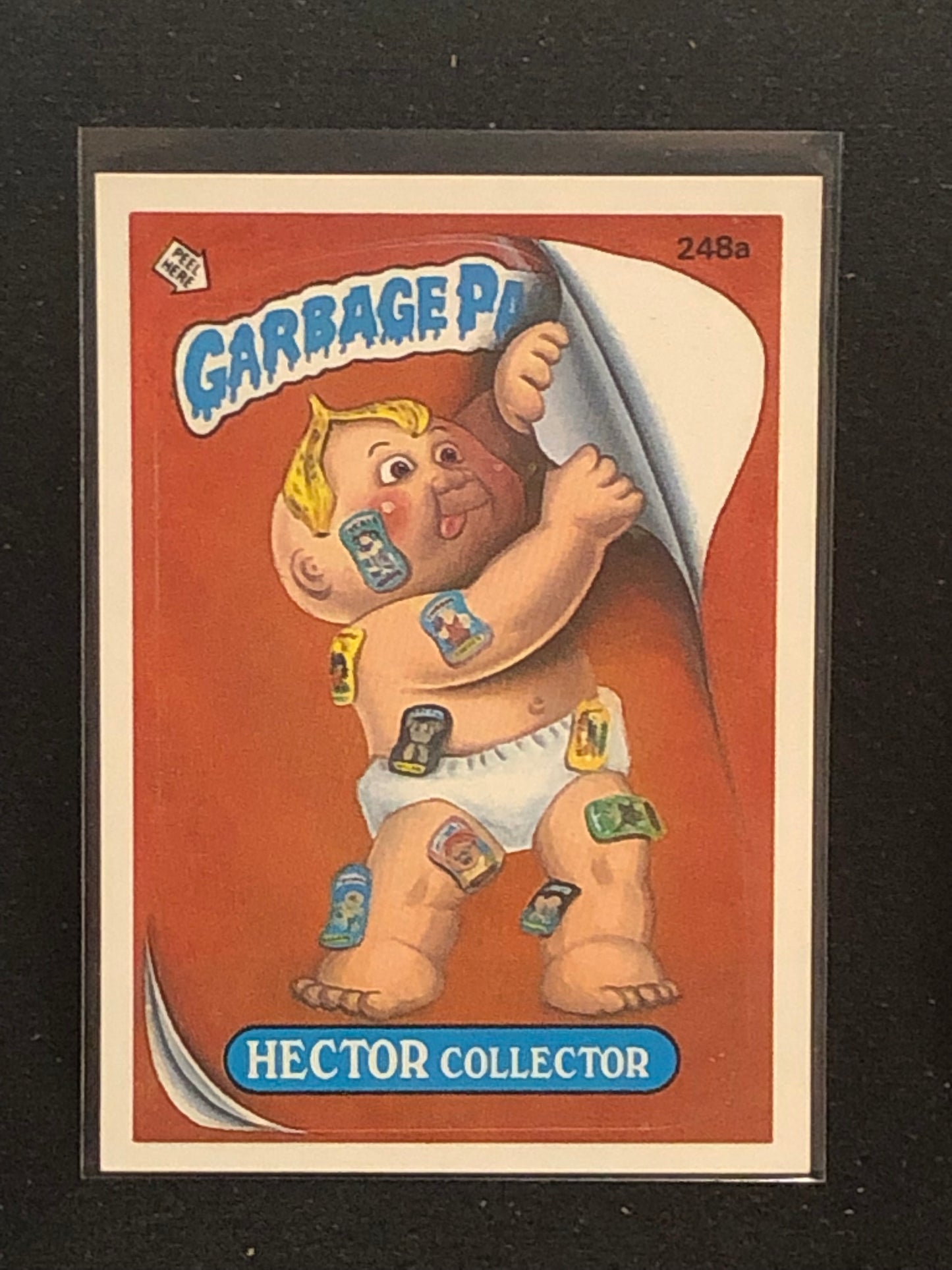 Garbage Pail Kids Original Series 6 (os6) 248a Hector Collector