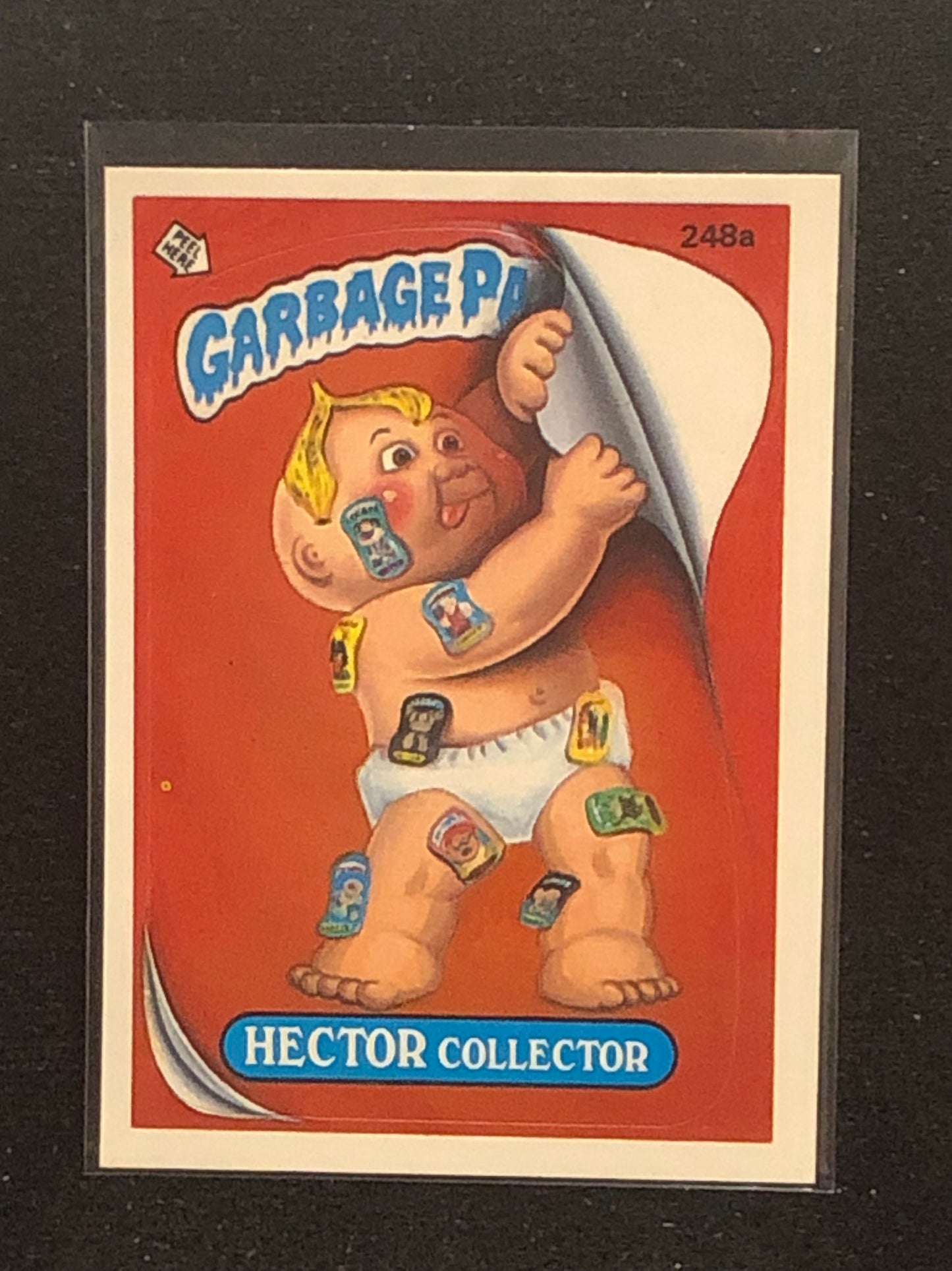 Garbage Pail Kids Original Series 6 (os6) 248a Hector Collector