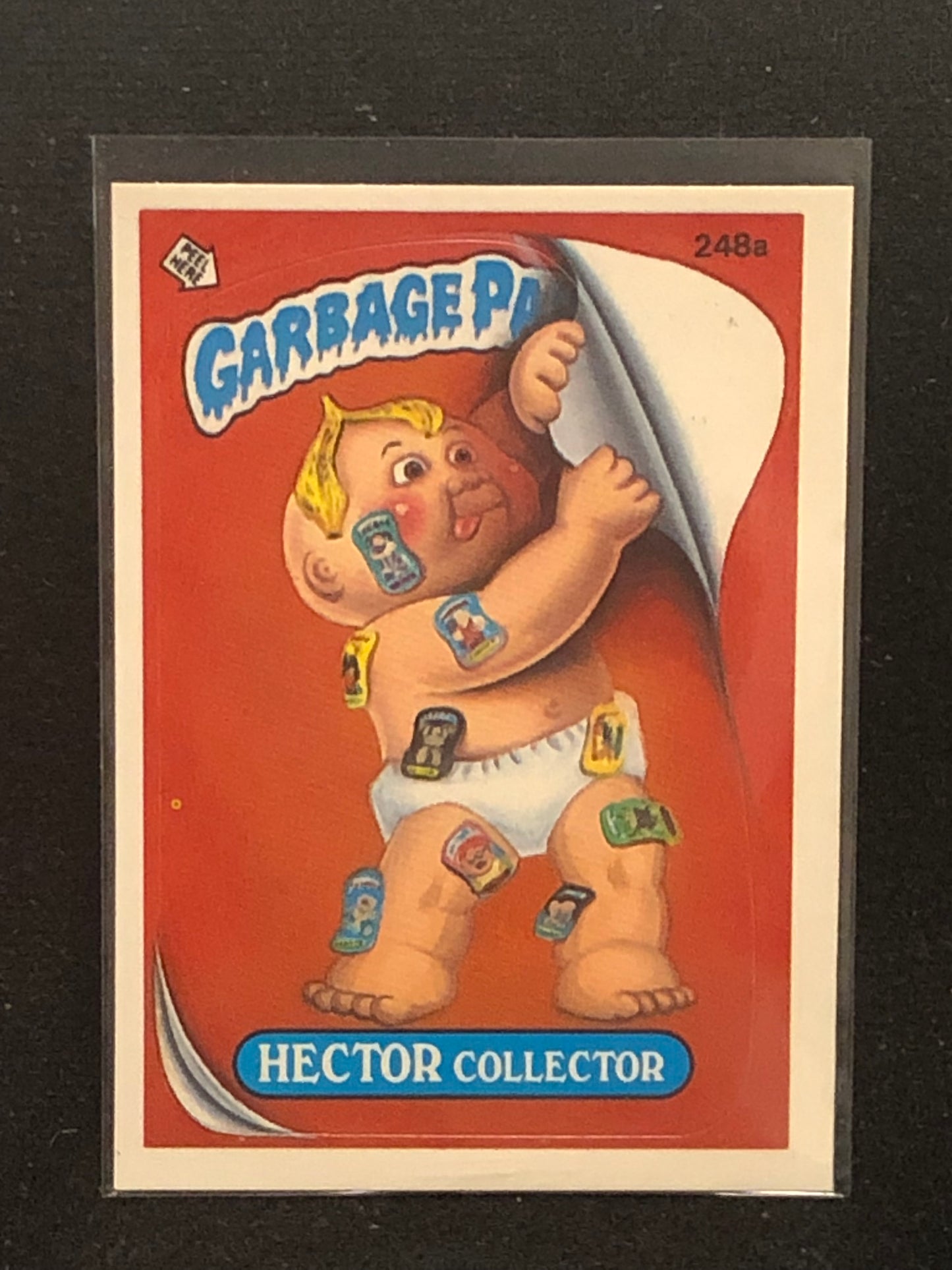 Garbage Pail Kids Original Series 6 (os6) 248a Hector Collector