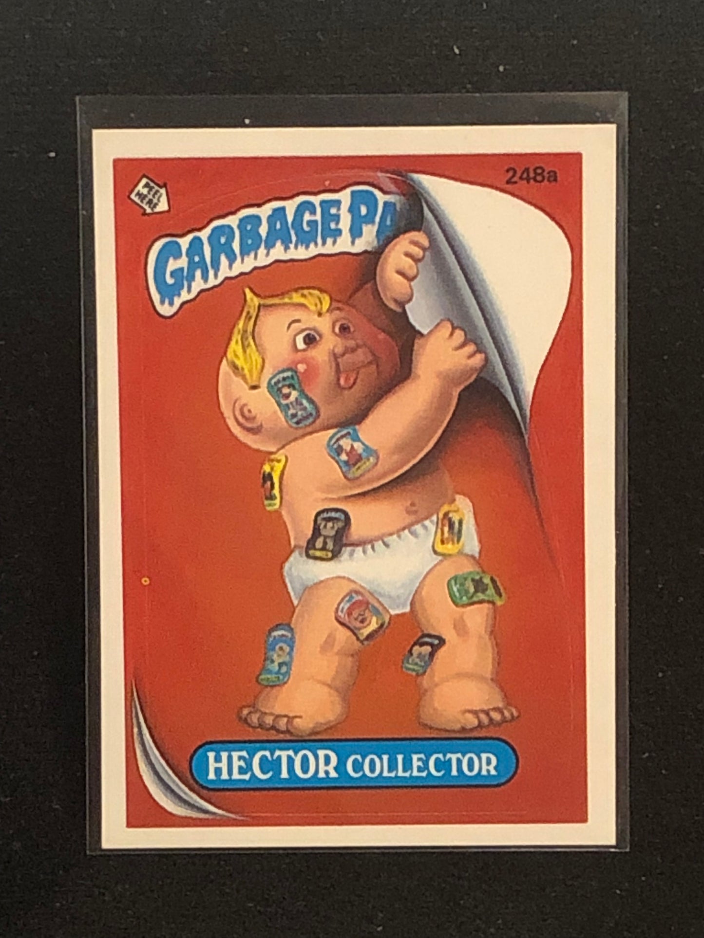 Garbage Pail Kids Original Series 6 (os6) 248a Hector Collector