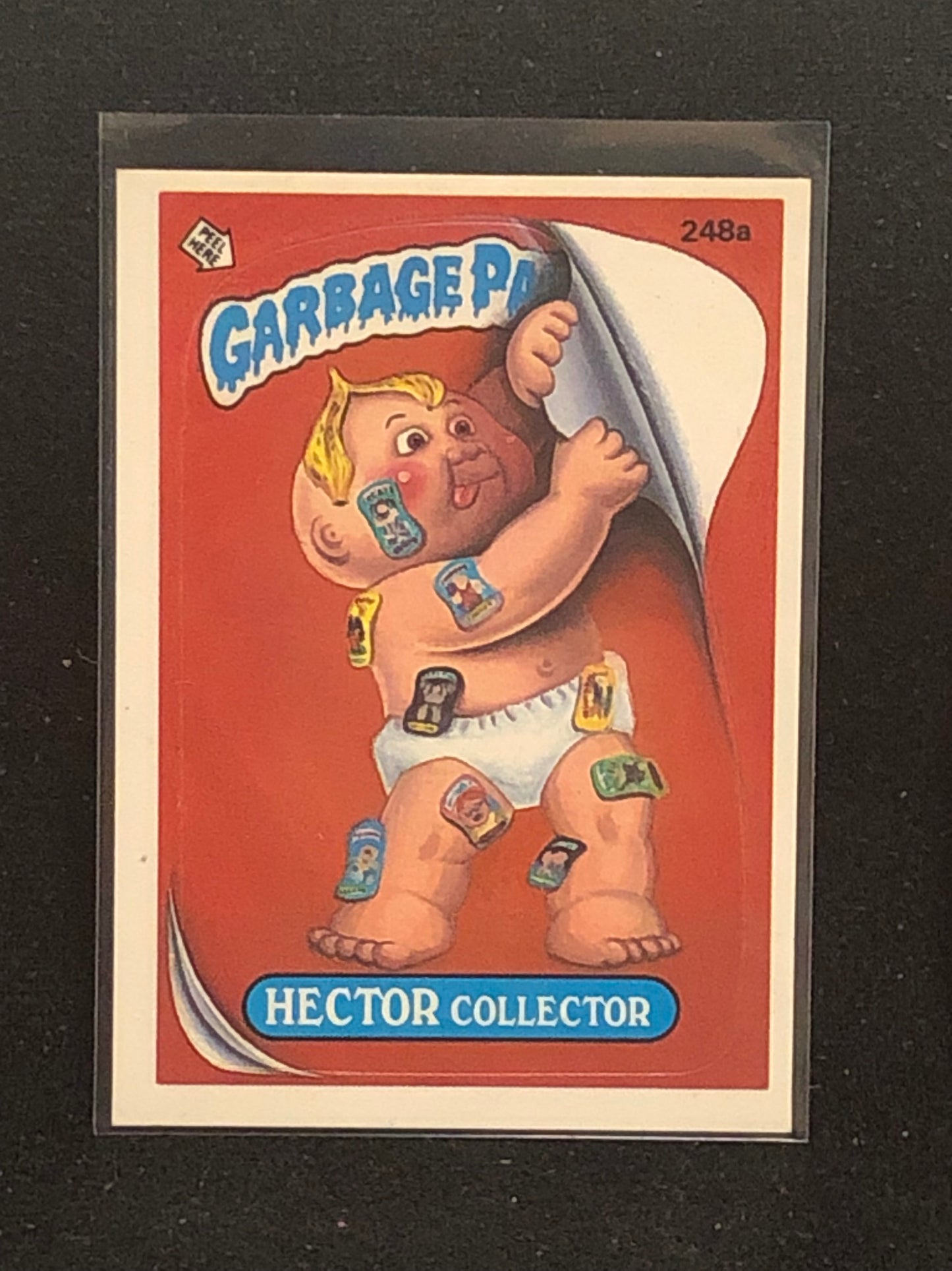 Garbage Pail Kids Original Series 6 (os6) 248a Hector Collector