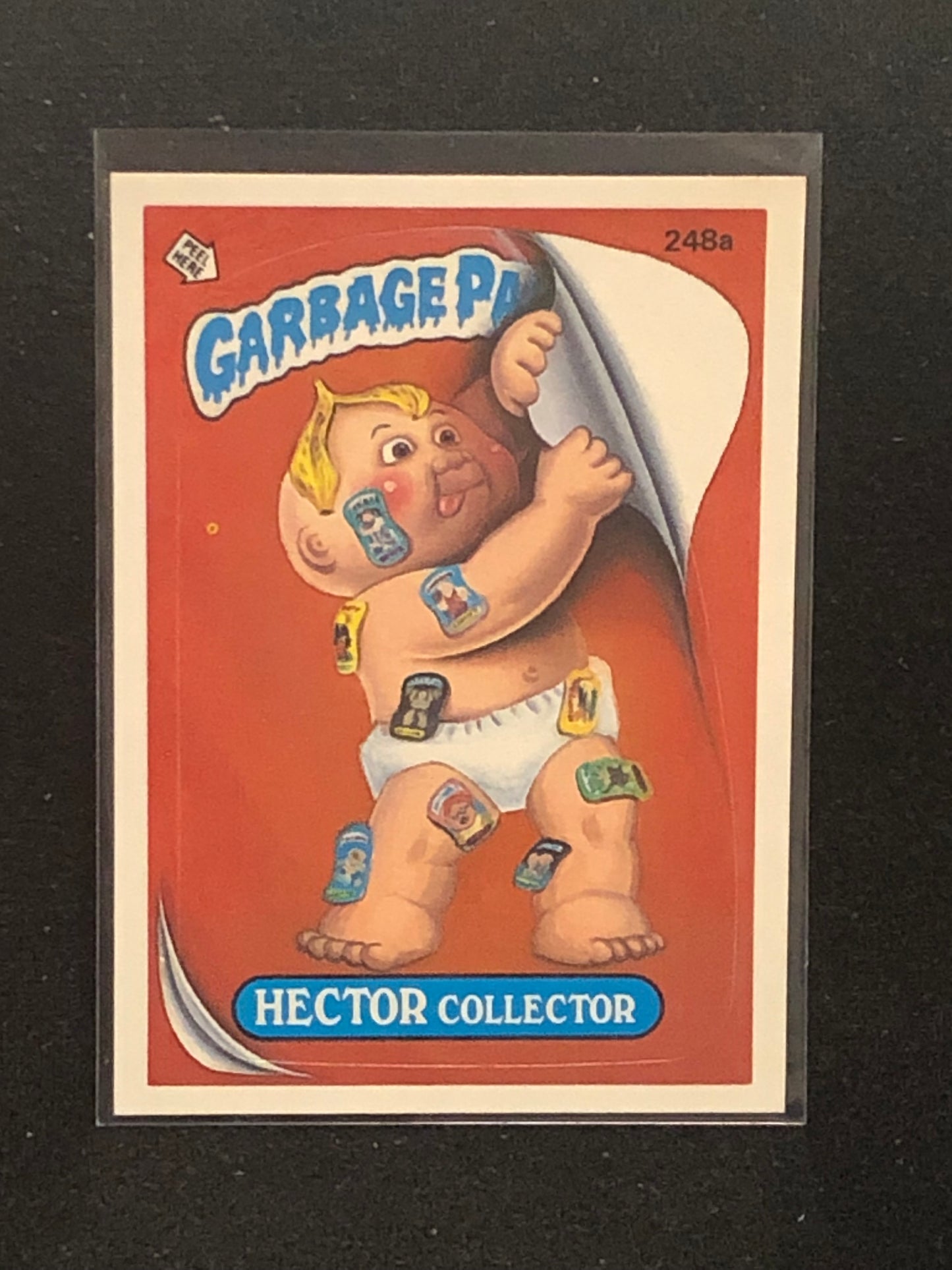 Garbage Pail Kids Original Series 6 (os6) 248a Hector Collector