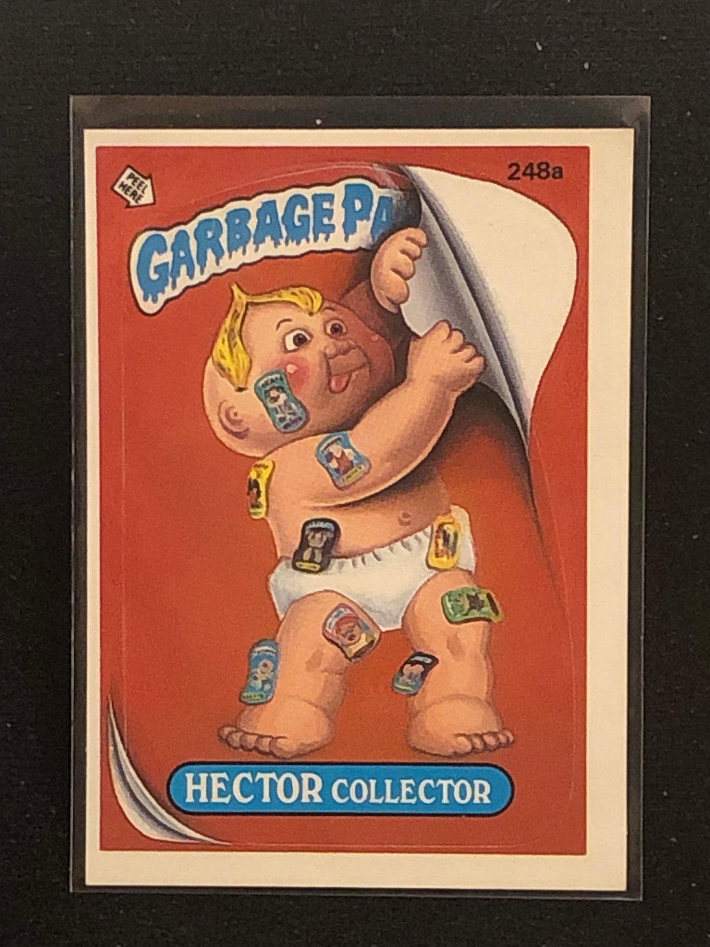 Garbage Pail Kids Original Series 6 (os6) 248a Hector Collector