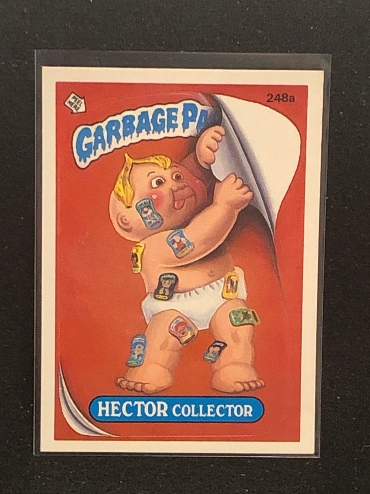 Garbage Pail Kids Original Series 6 (os6) 248a Hector Collector