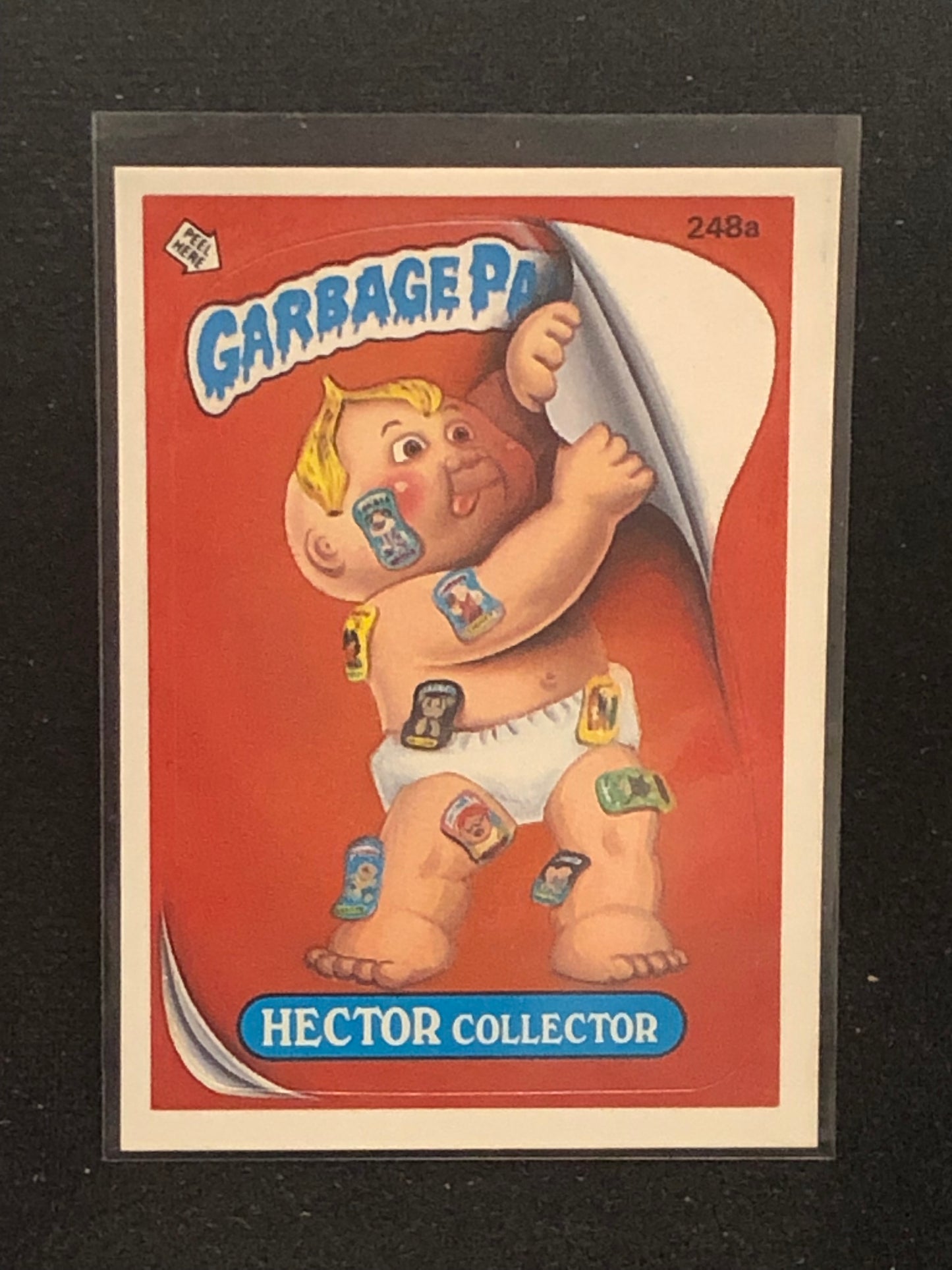 Garbage Pail Kids Original Series 6 (os6) 248a Hector Collector