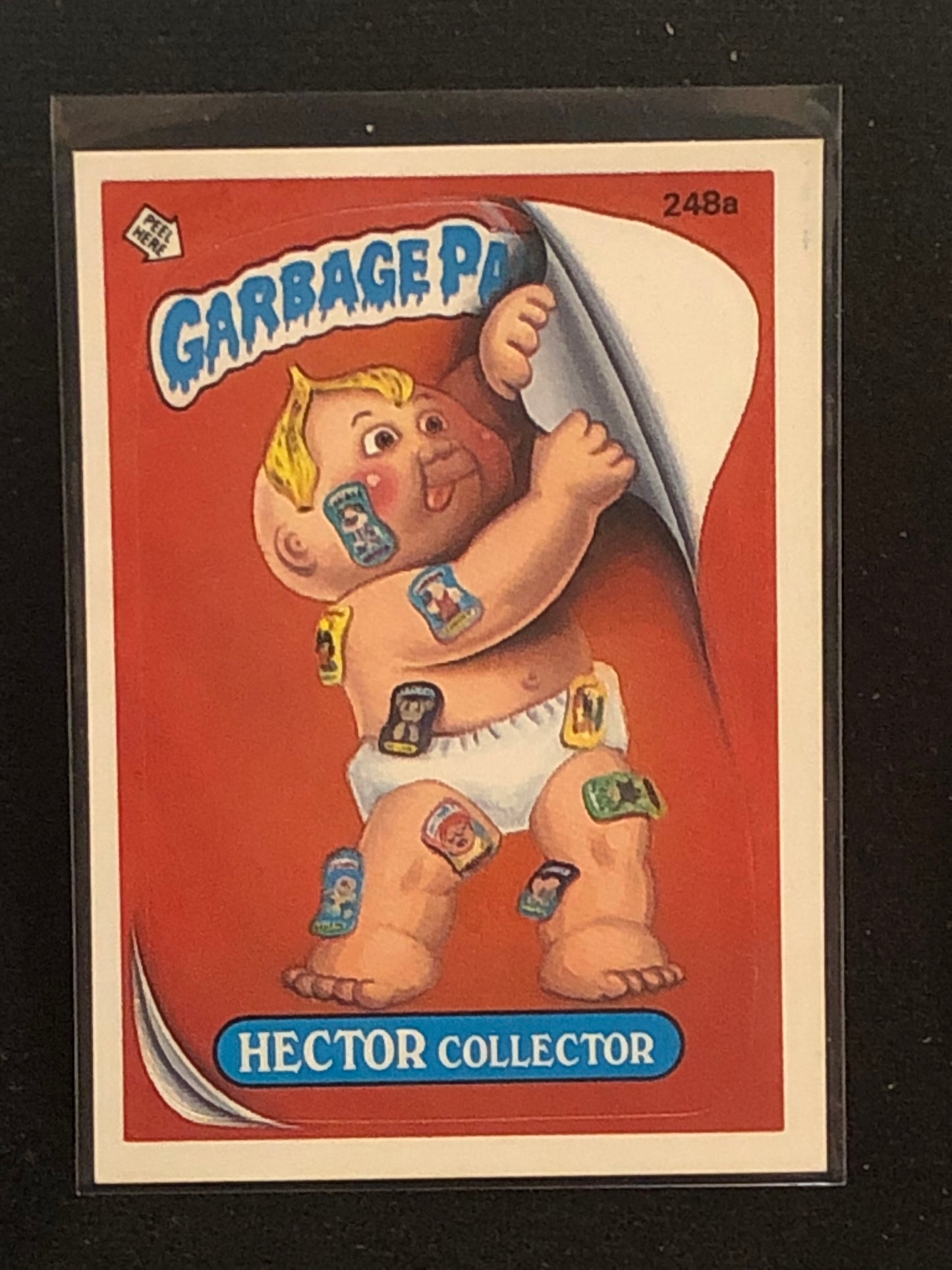 Garbage Pail Kids Original Series 6 (os6) 248a Hector Collector