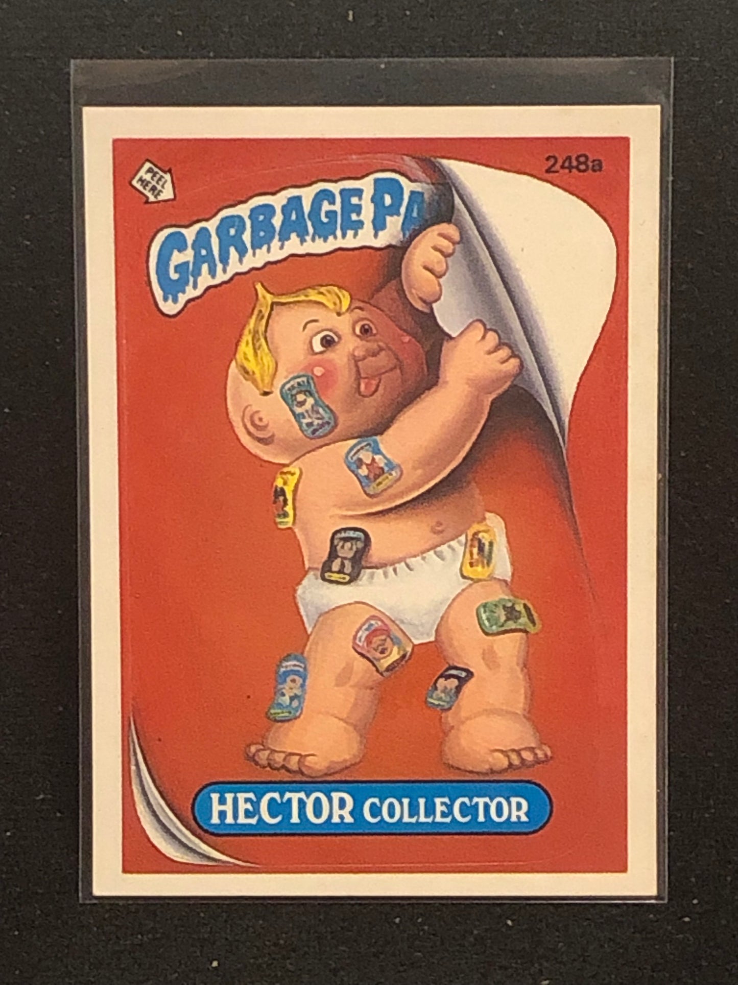 Garbage Pail Kids Original Series 6 (os6) 248a Hector Collector