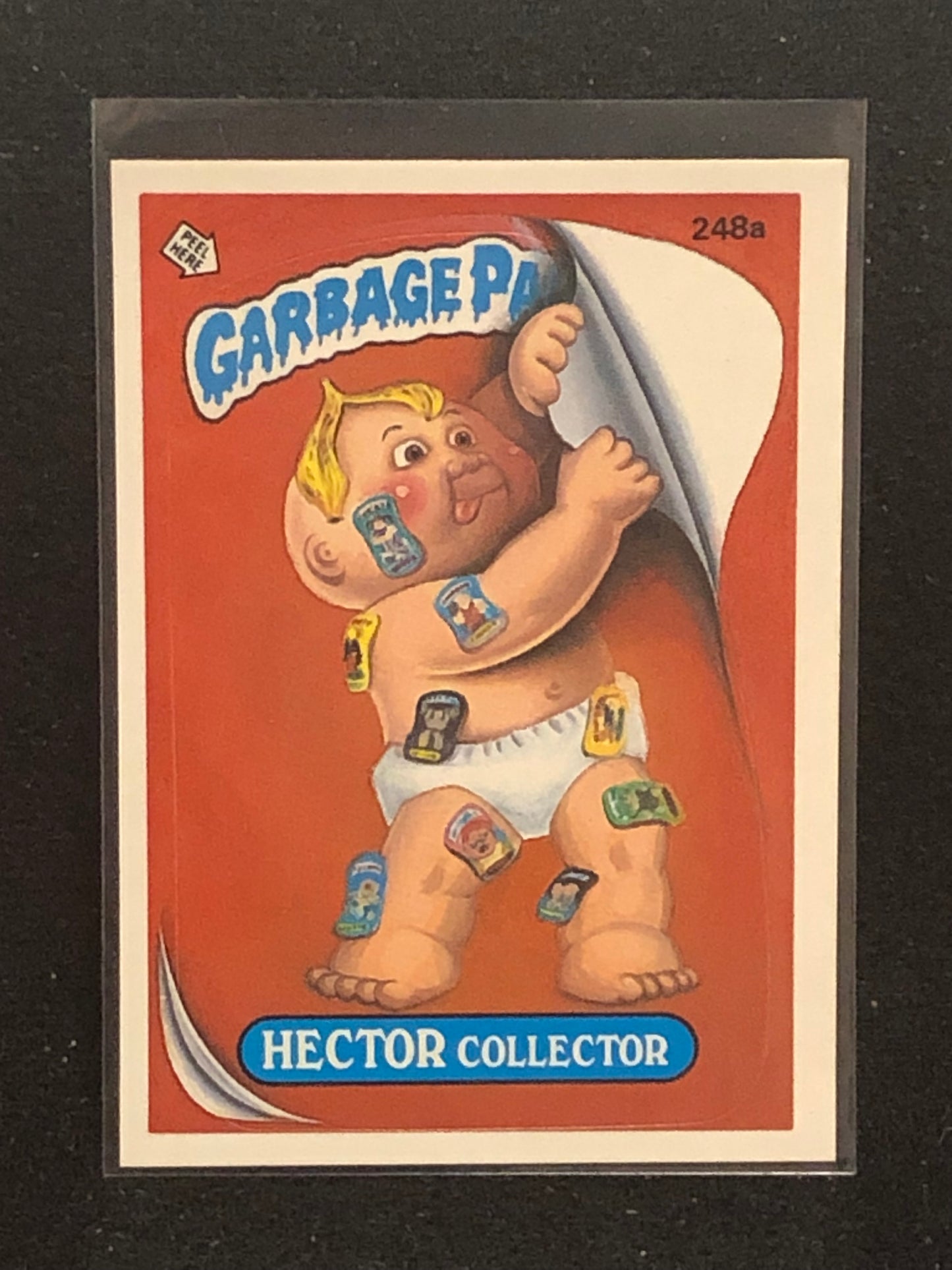 Garbage Pail Kids Original Series 6 (os6) 248a Hector Collector