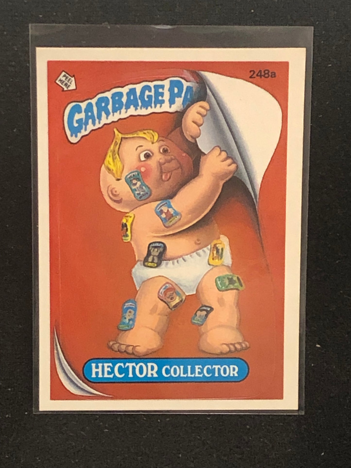 Garbage Pail Kids Original Series 6 (os6) 248a Hector Collector