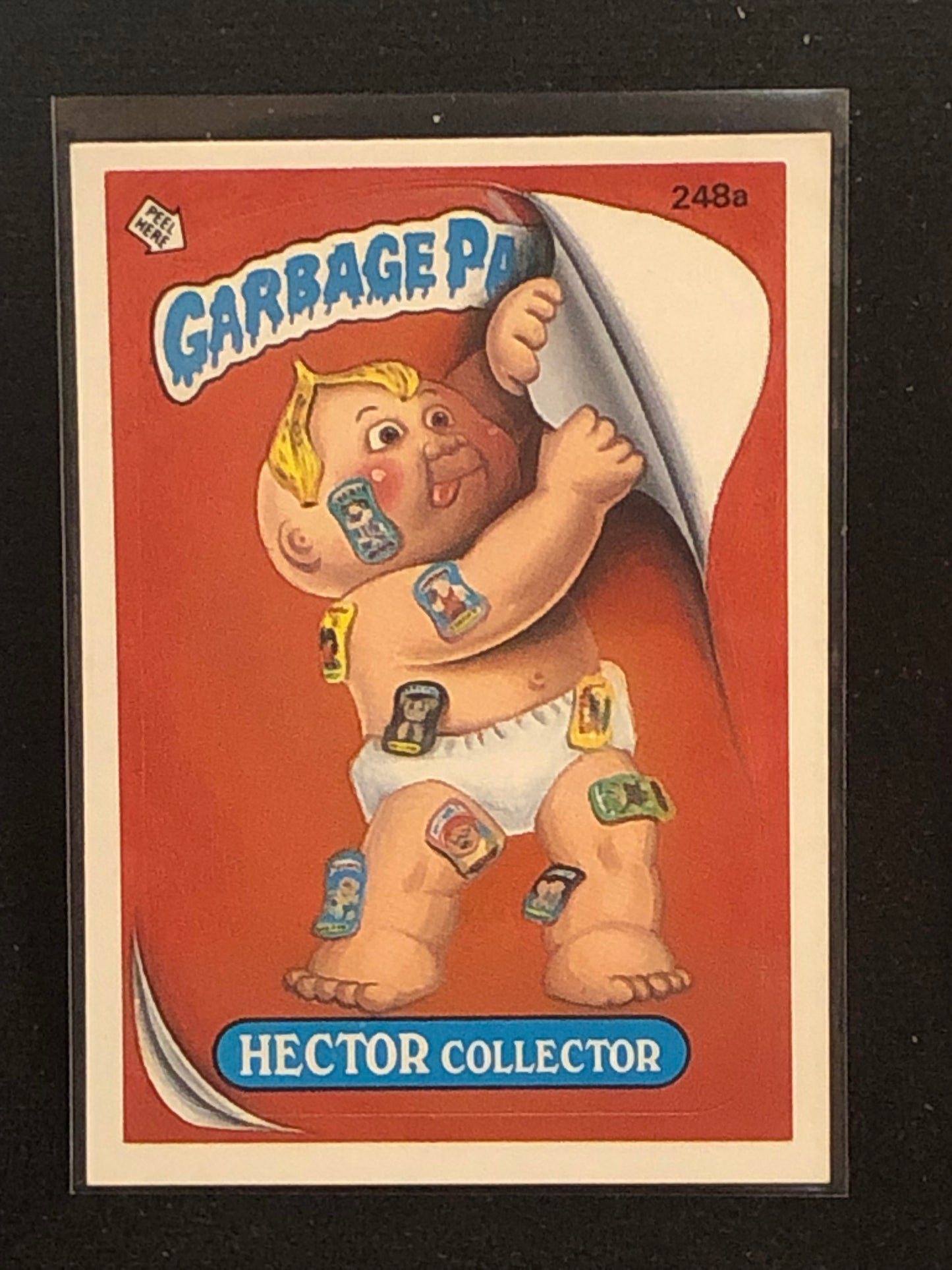 Garbage Pail Kids Original Series 6 (os6) 248a Hector Collector