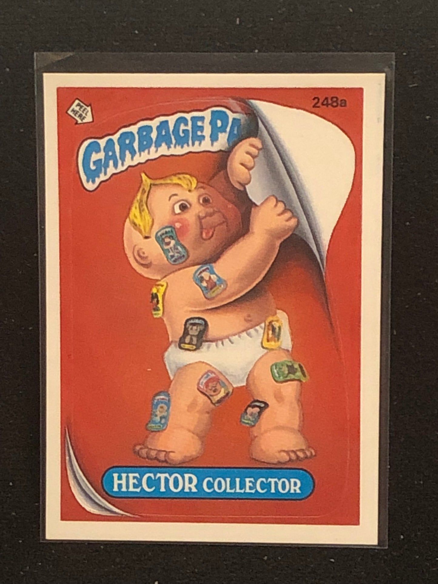 Garbage Pail Kids Original Series 6 (os6) 248a Hector Collector