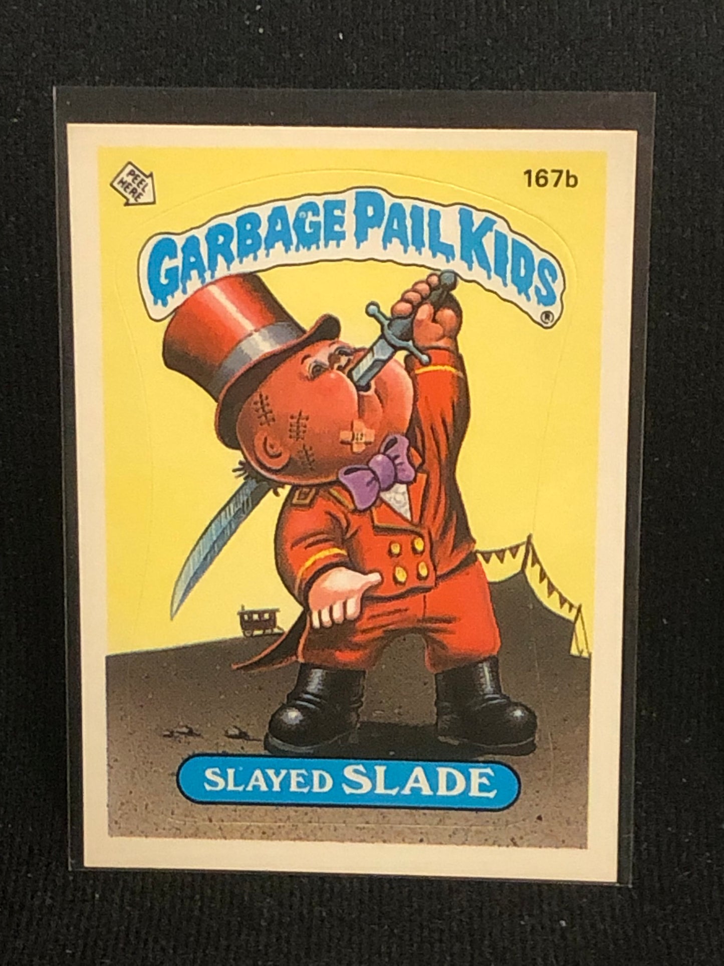 Garbage Pail Kids Original Series 5 (os5) 167b Slayed Slade