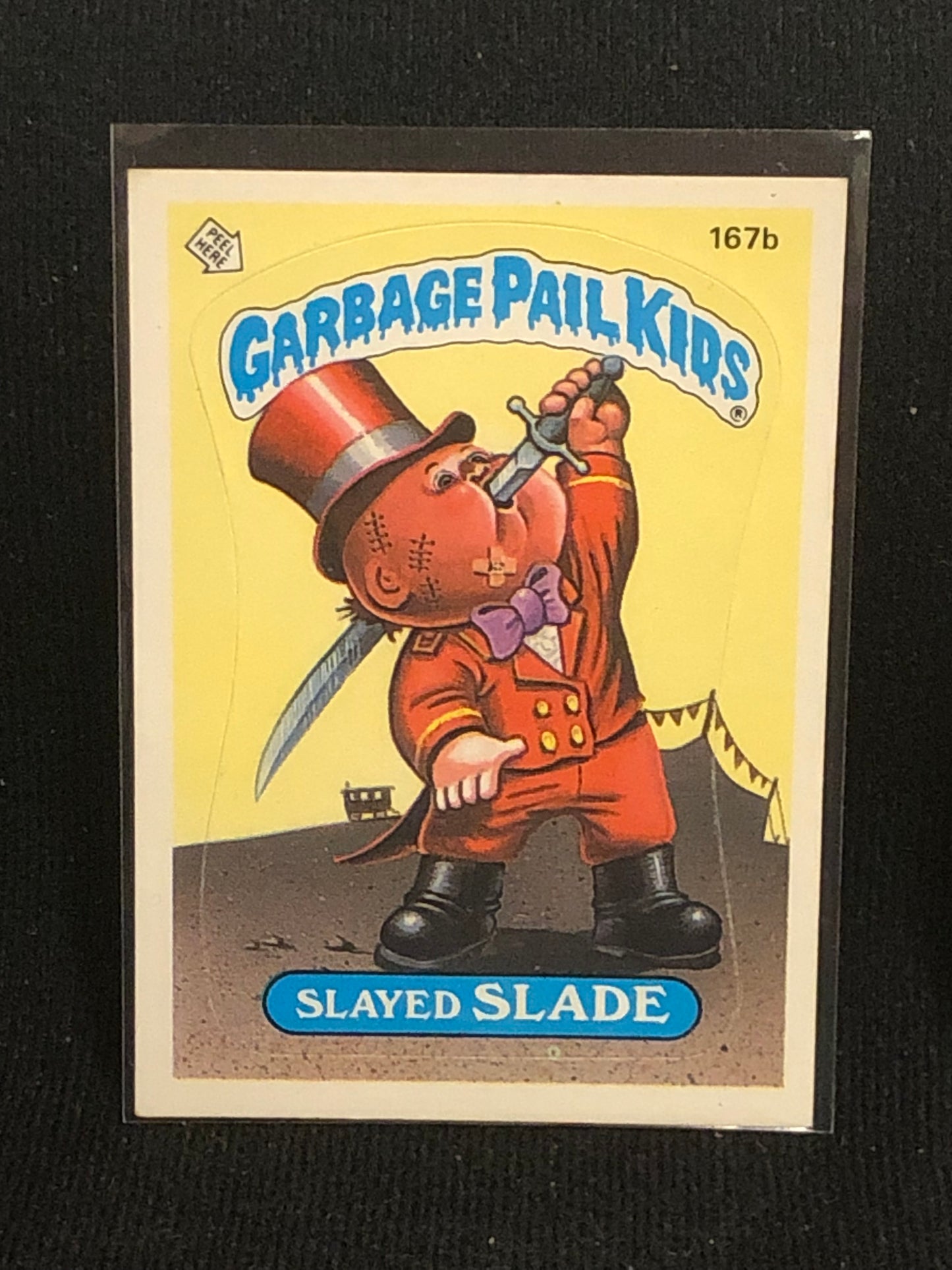 Garbage Pail Kids Original Series 5 (os5) 167b Slayed Slade