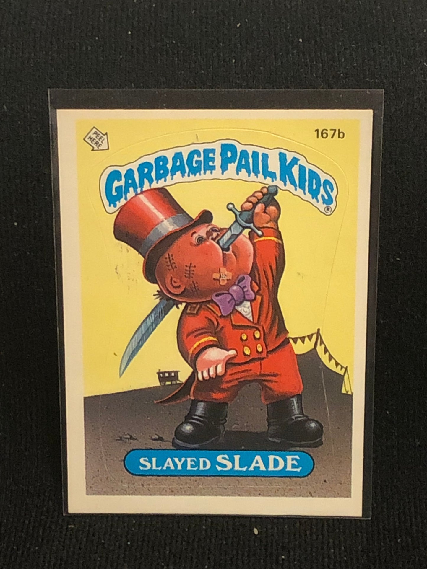 Garbage Pail Kids Original Series 5 (os5) 167b Slayed Slade