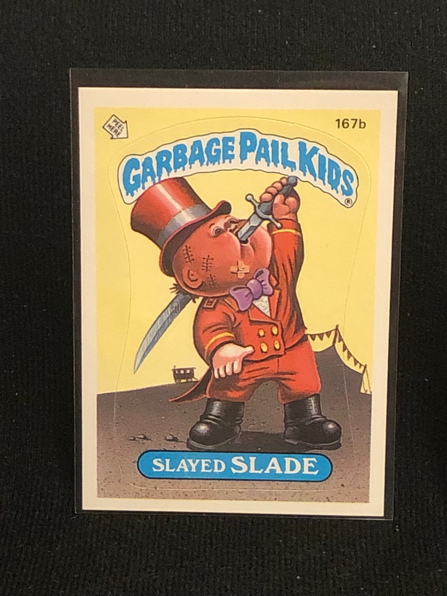 Garbage Pail Kids Original Series 5 (os5) 167b Slayed Slade