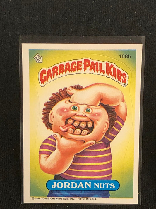 Garbage Pail Kids Original Series 5 (os5) 168b Jordan Nuts