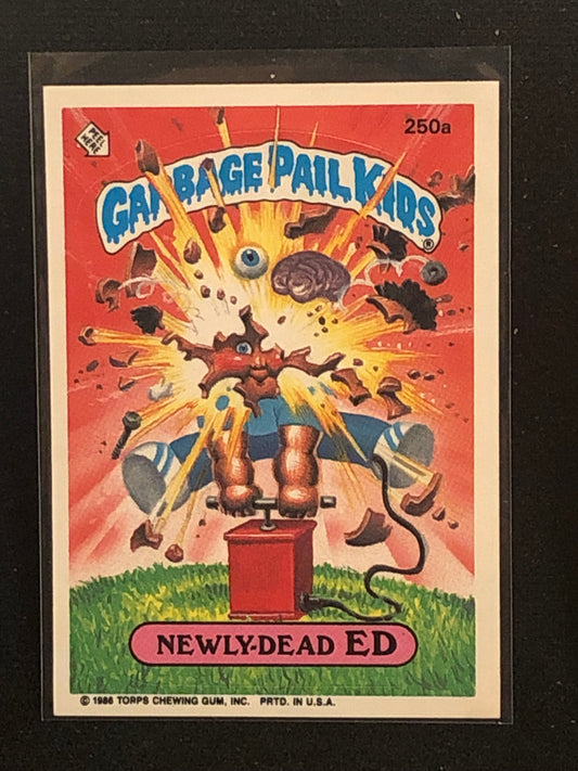 Garbage Pail Kids Original Series 6 (os6) 250a Newly Dead Ed