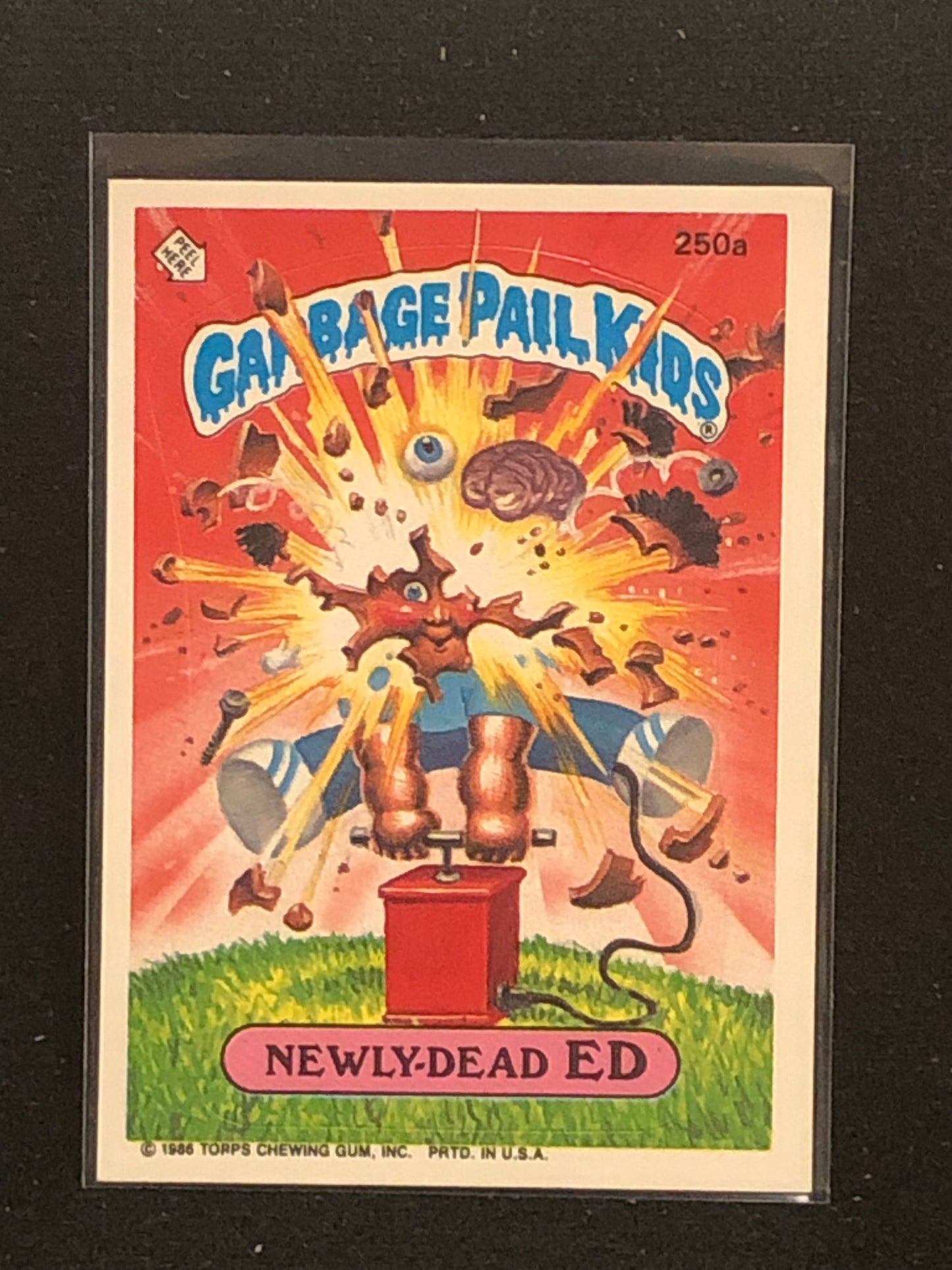 Garbage Pail Kids Original Series 6 (os6) 250a Newly Dead Ed