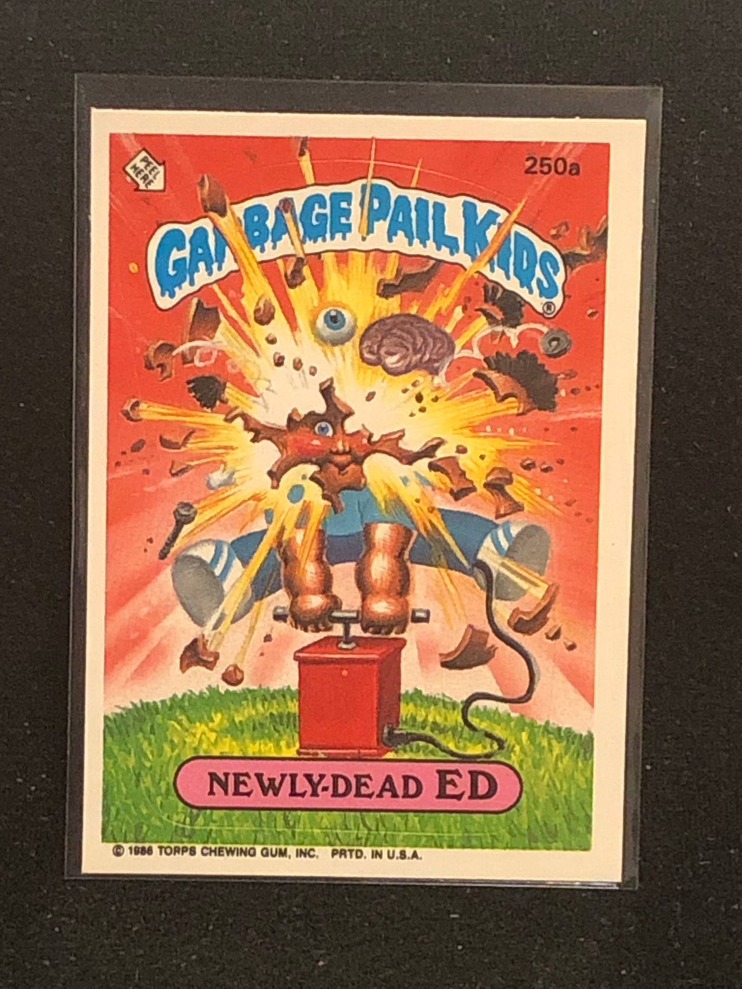 Garbage Pail Kids Original Series 6 (os6) 250a Newly Dead Ed