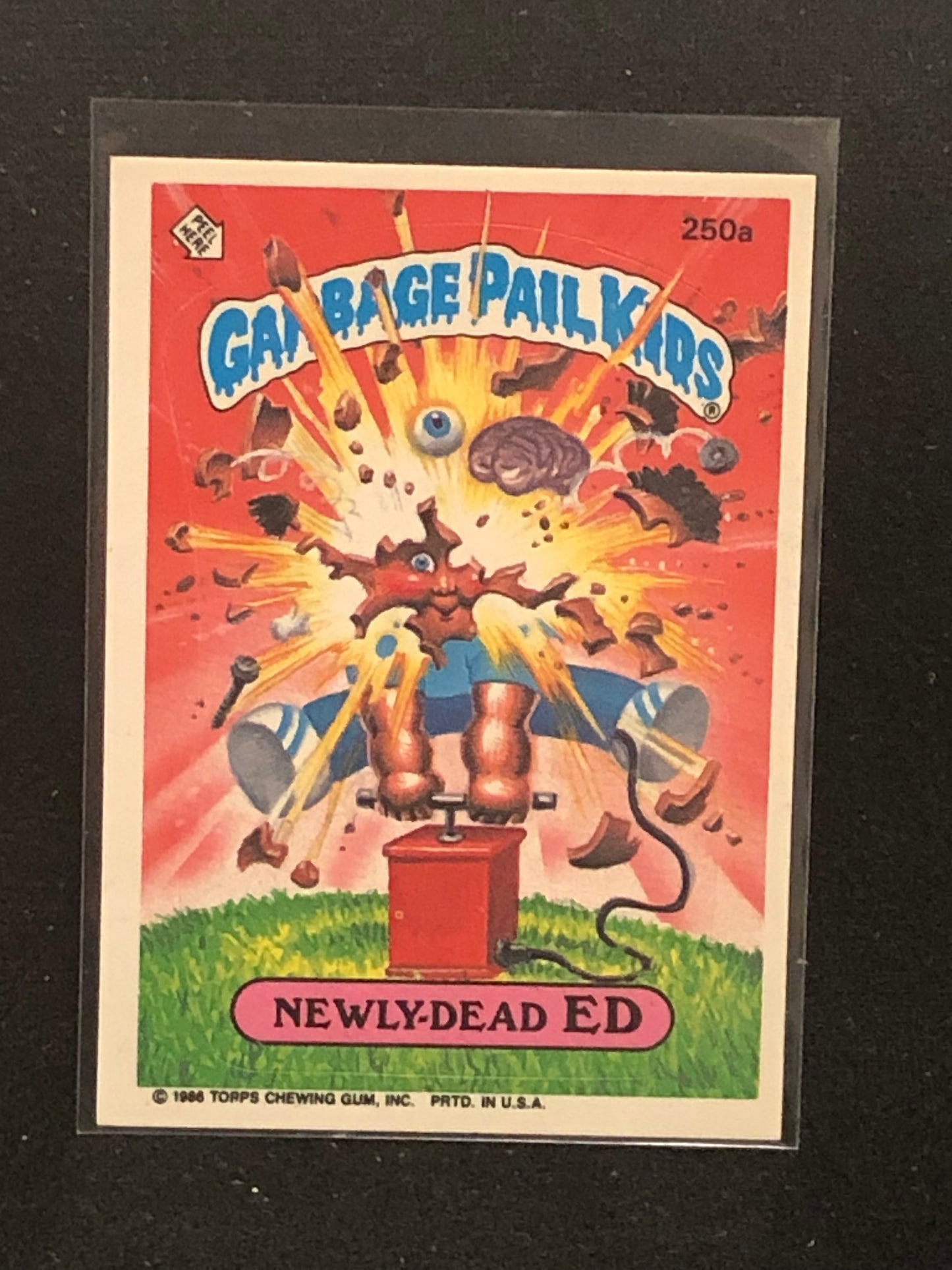 Garbage Pail Kids Original Series 6 (os6) 250a Newly Dead Ed