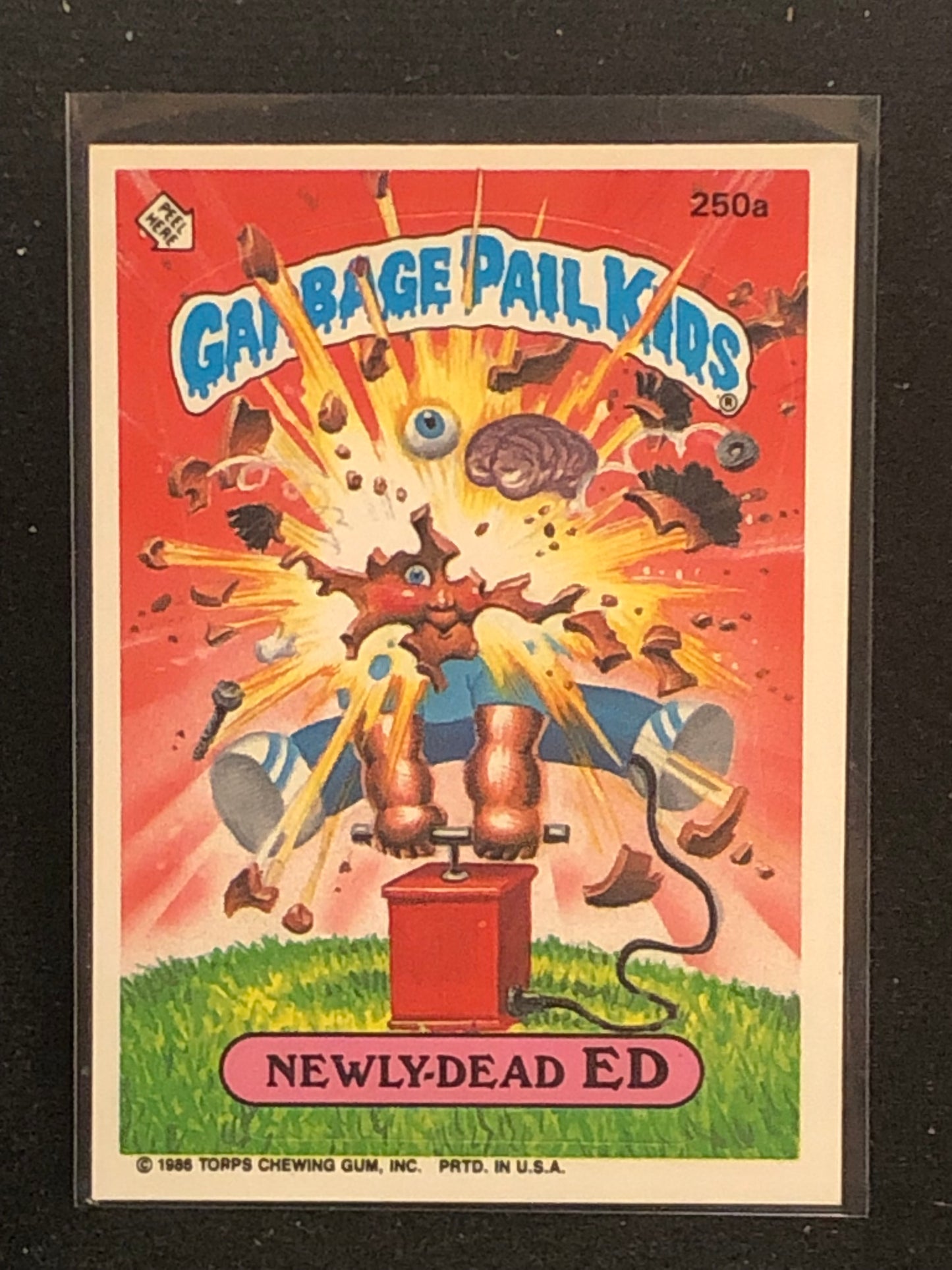 Garbage Pail Kids Original Series 6 (os6) 250a Newly Dead Ed