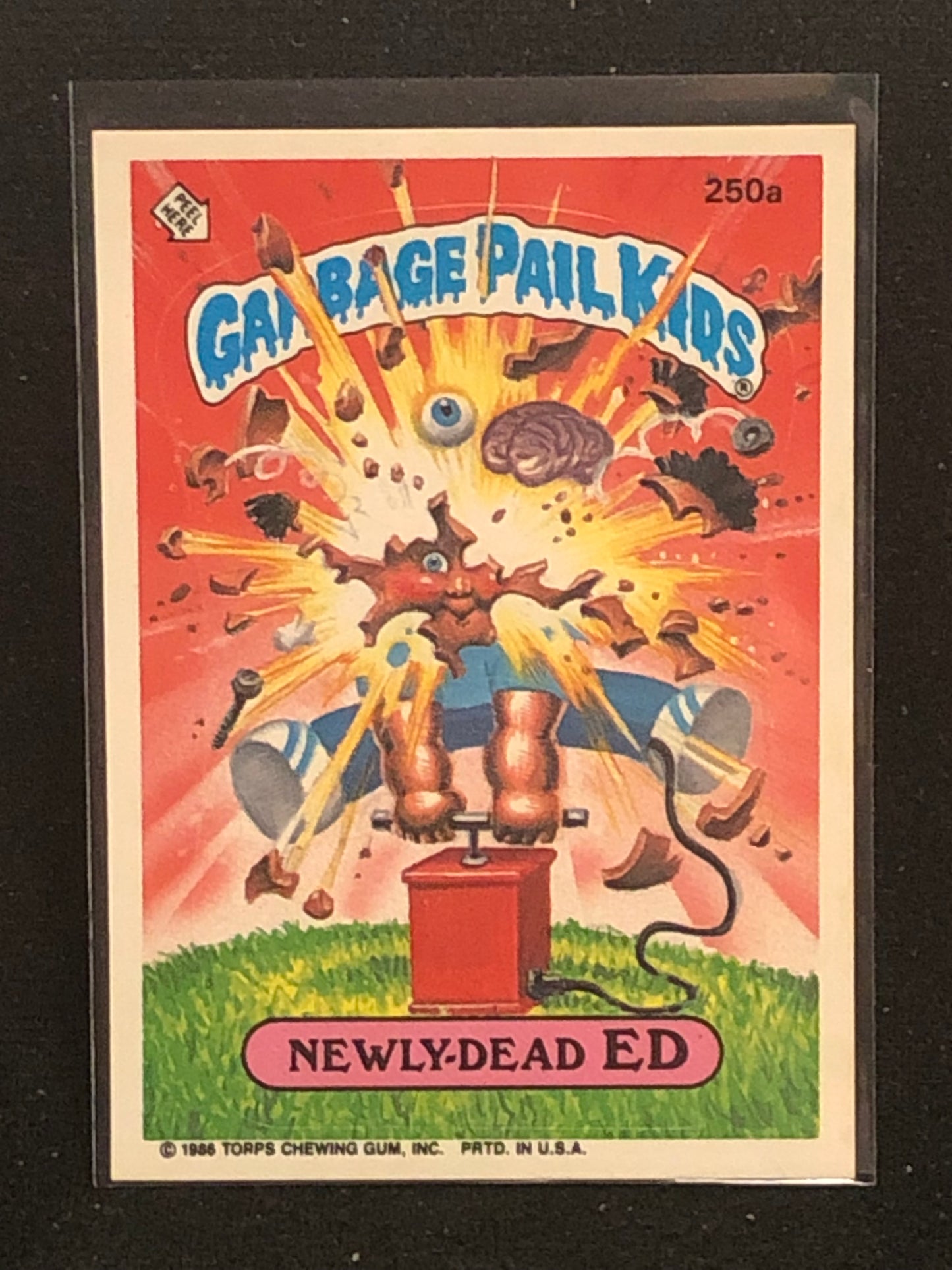 Garbage Pail Kids Original Series 6 (os6) 250a Newly Dead Ed