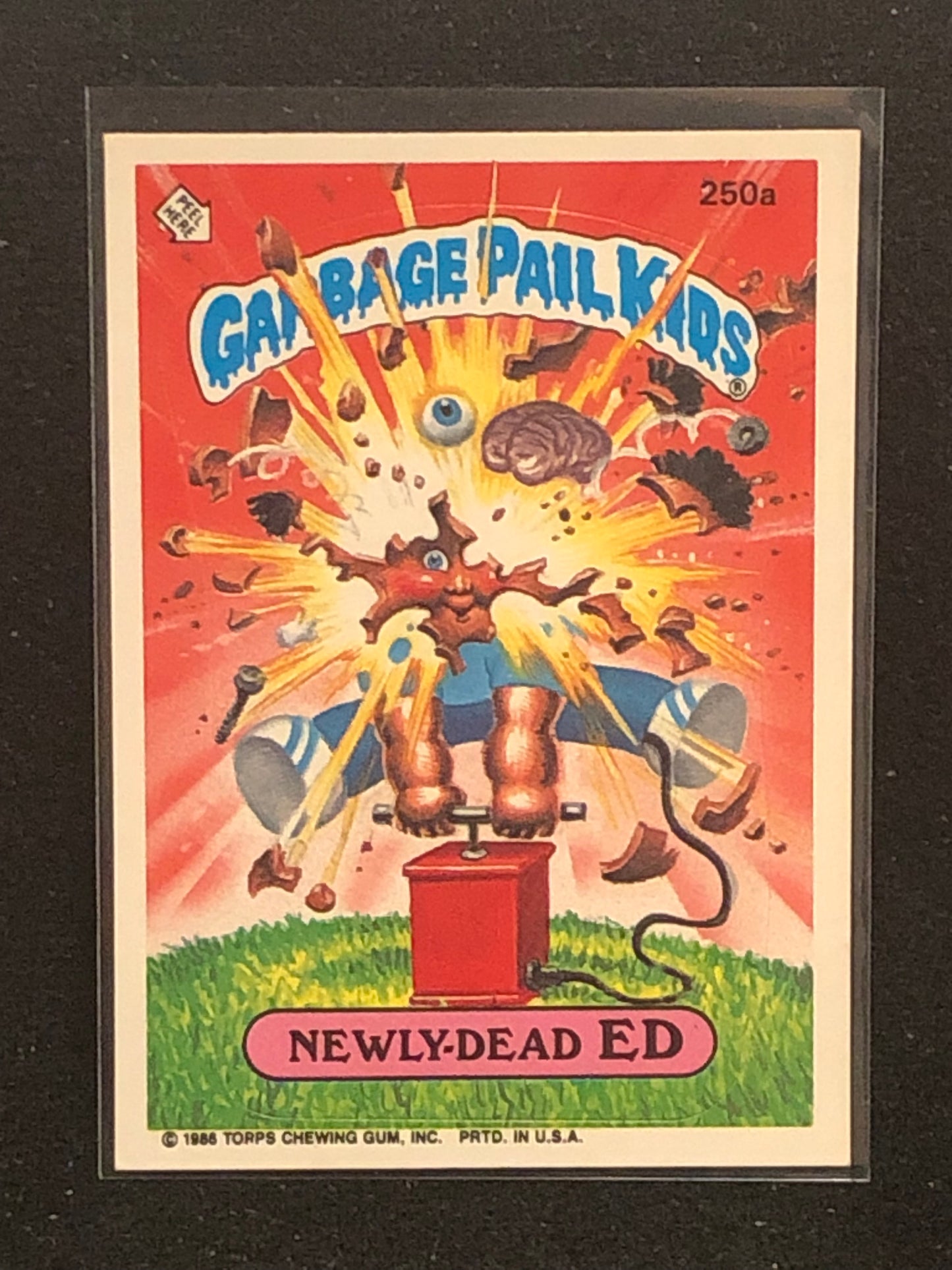 Garbage Pail Kids Original Series 6 (os6) 250a Newly Dead Ed