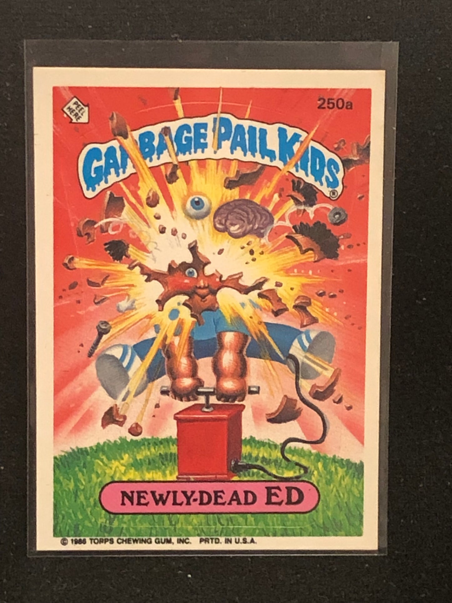 Garbage Pail Kids Original Series 6 (os6) 250a Newly Dead Ed