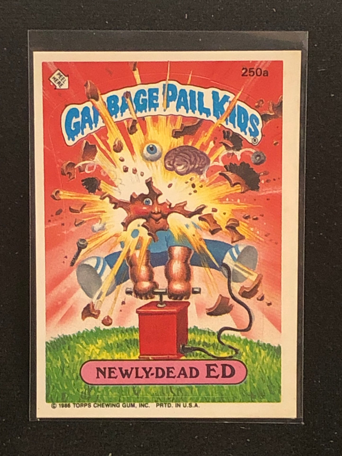 Garbage Pail Kids Original Series 6 (os6) 250a Newly Dead Ed