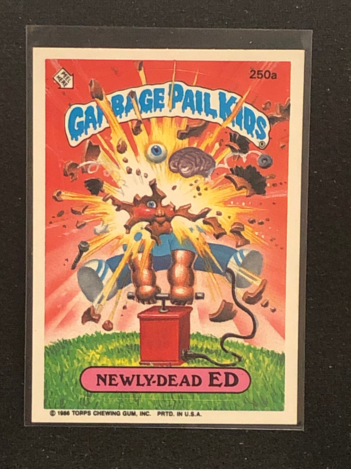 Garbage Pail Kids Original Series 6 (os6) 250a Newly Dead Ed