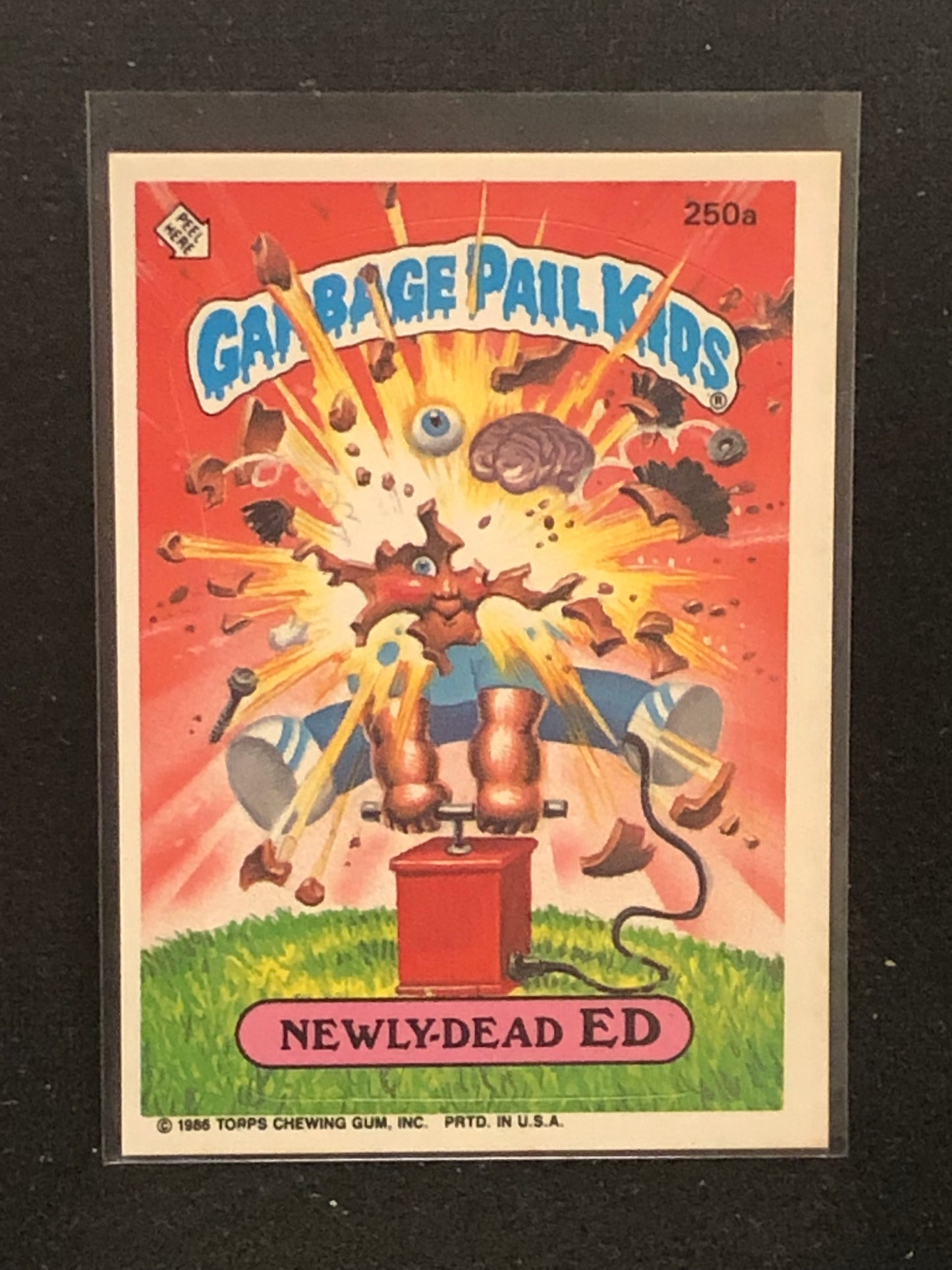 Garbage Pail Kids Original Series 6 (os6) 250a Newly Dead Ed