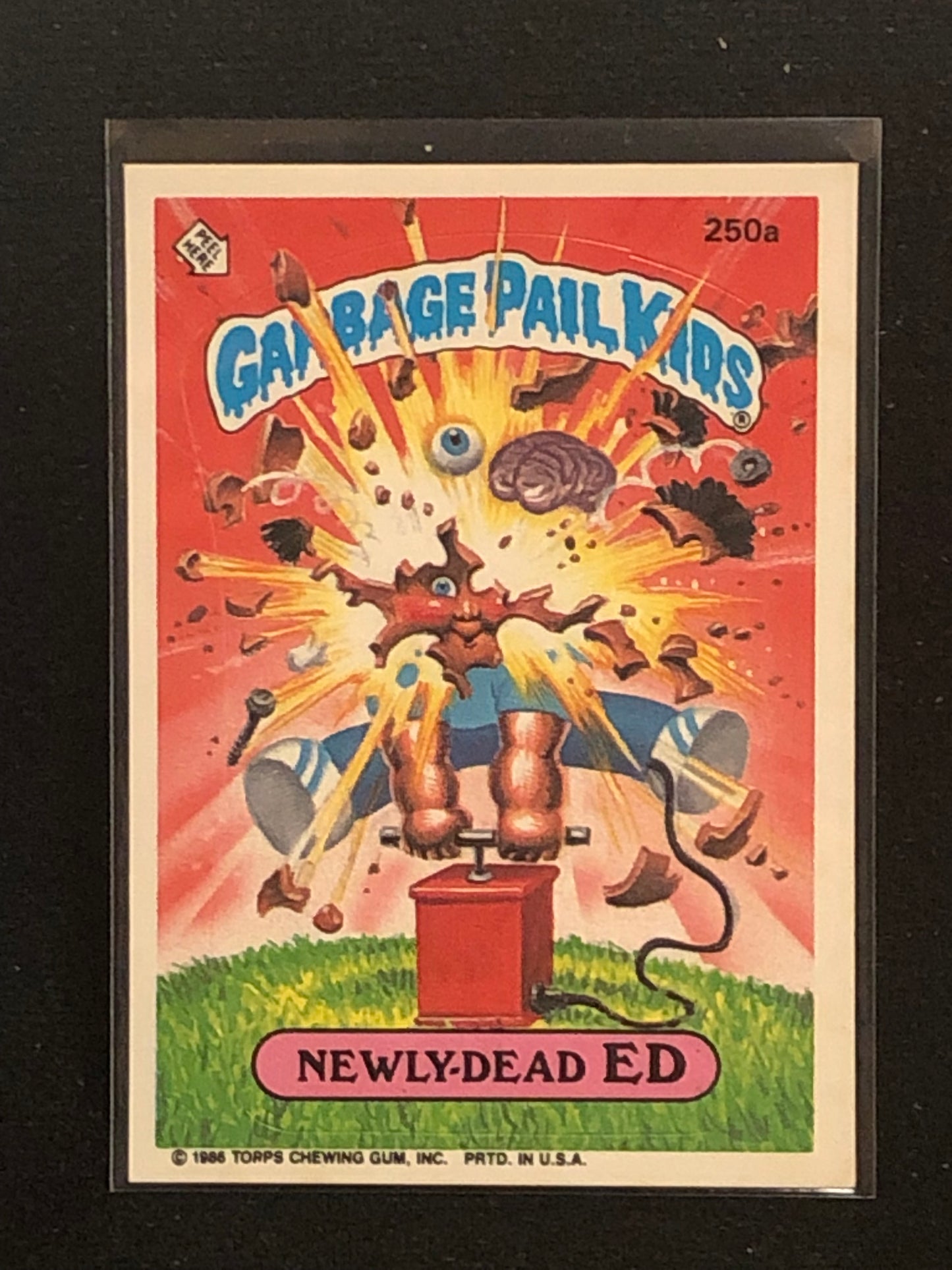 Garbage Pail Kids Original Series 6 (os6) 250a Newly Dead Ed