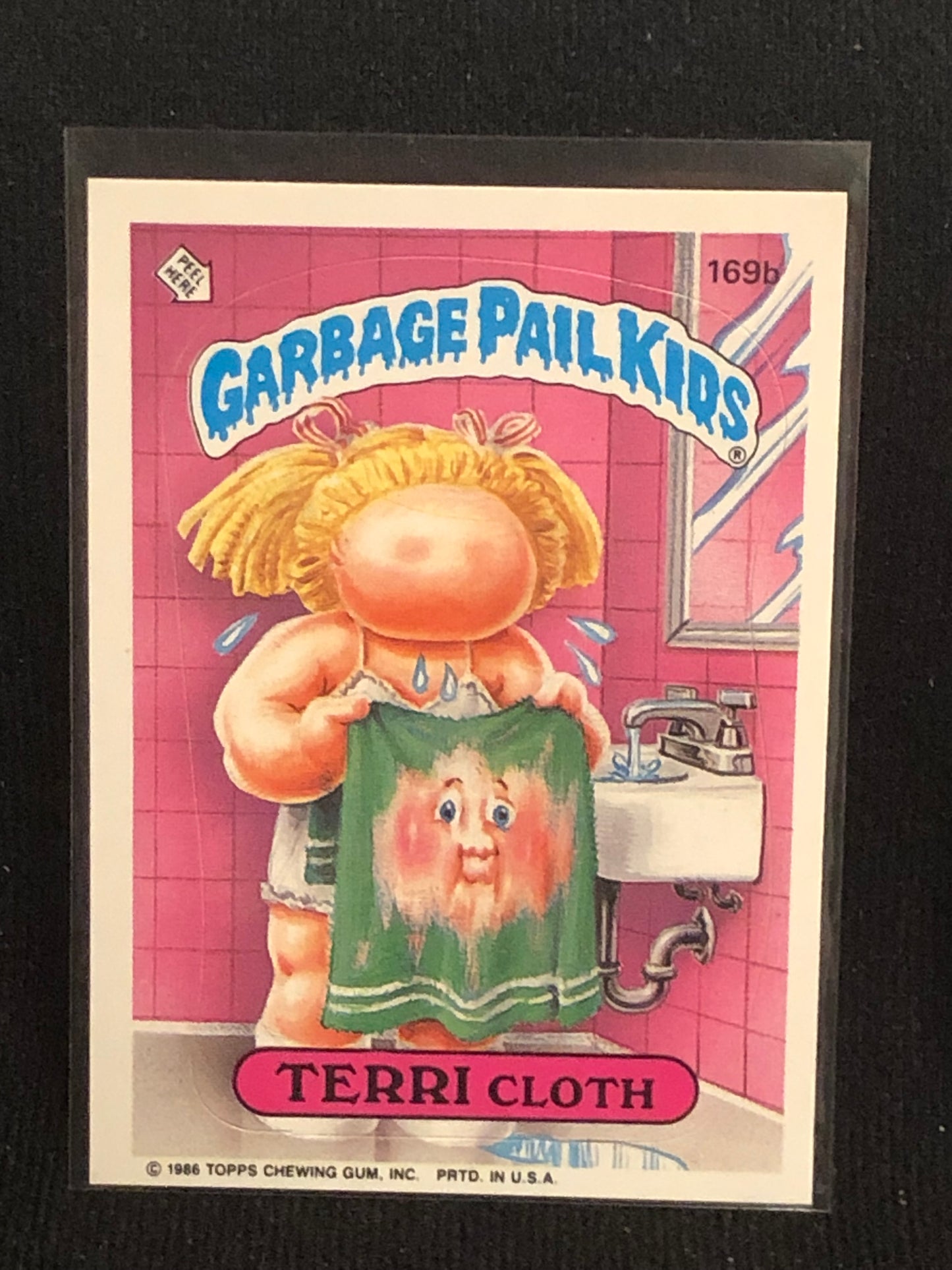 Garbage Pail Kids Original Series 5 (os5) 169b Terri Cloth