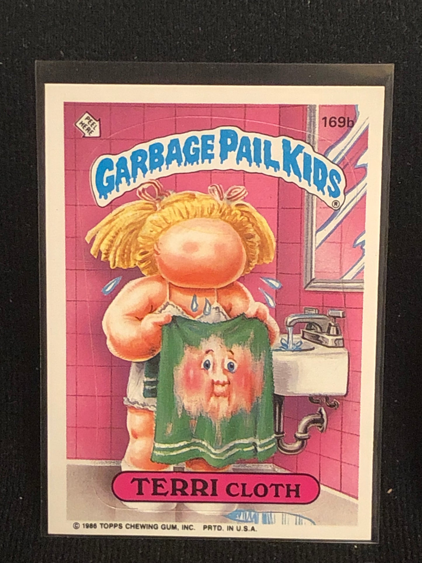 Garbage Pail Kids Original Series 5 (os5) 169b Terri Cloth