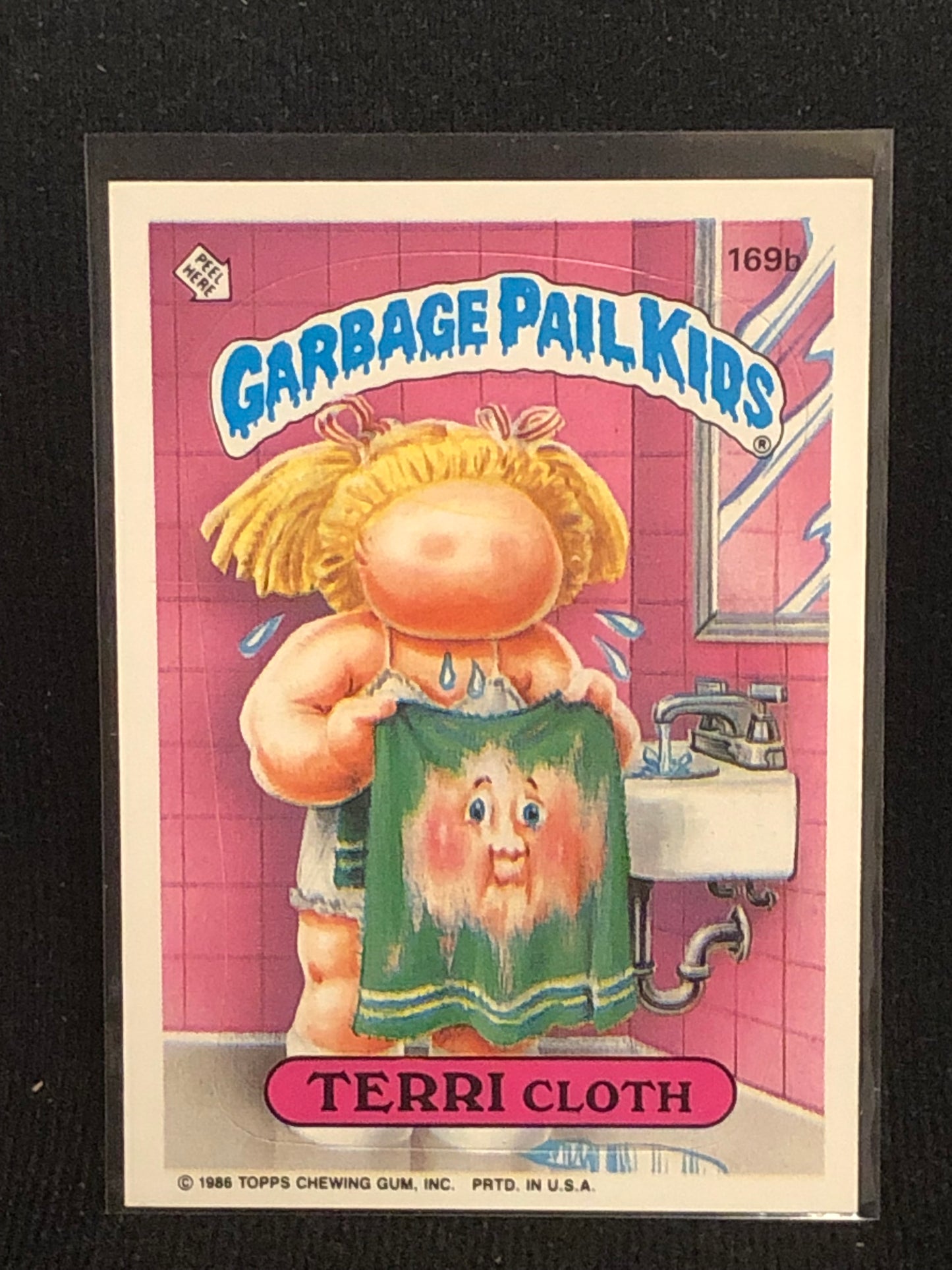 Garbage Pail Kids Original Series 5 (os5) 169b Terri Cloth