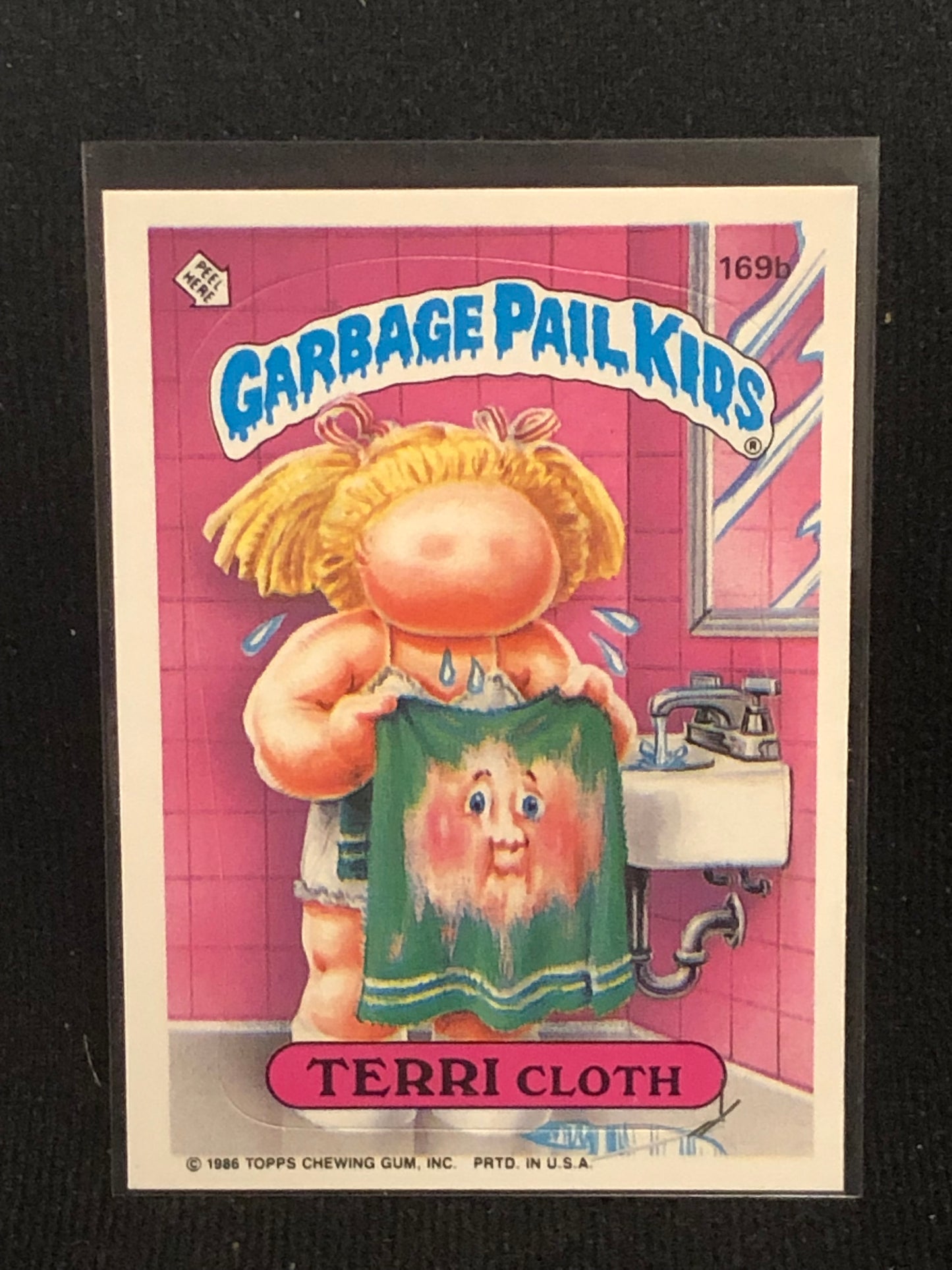 Garbage Pail Kids Original Series 5 (os5) 169b Terri Cloth