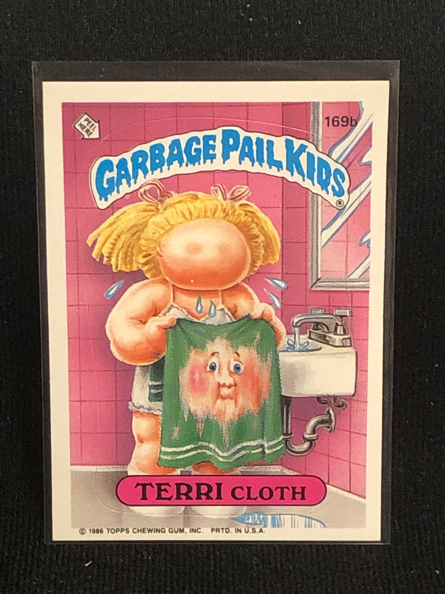 Garbage Pail Kids Original Series 5 (os5) 169b Terri Cloth