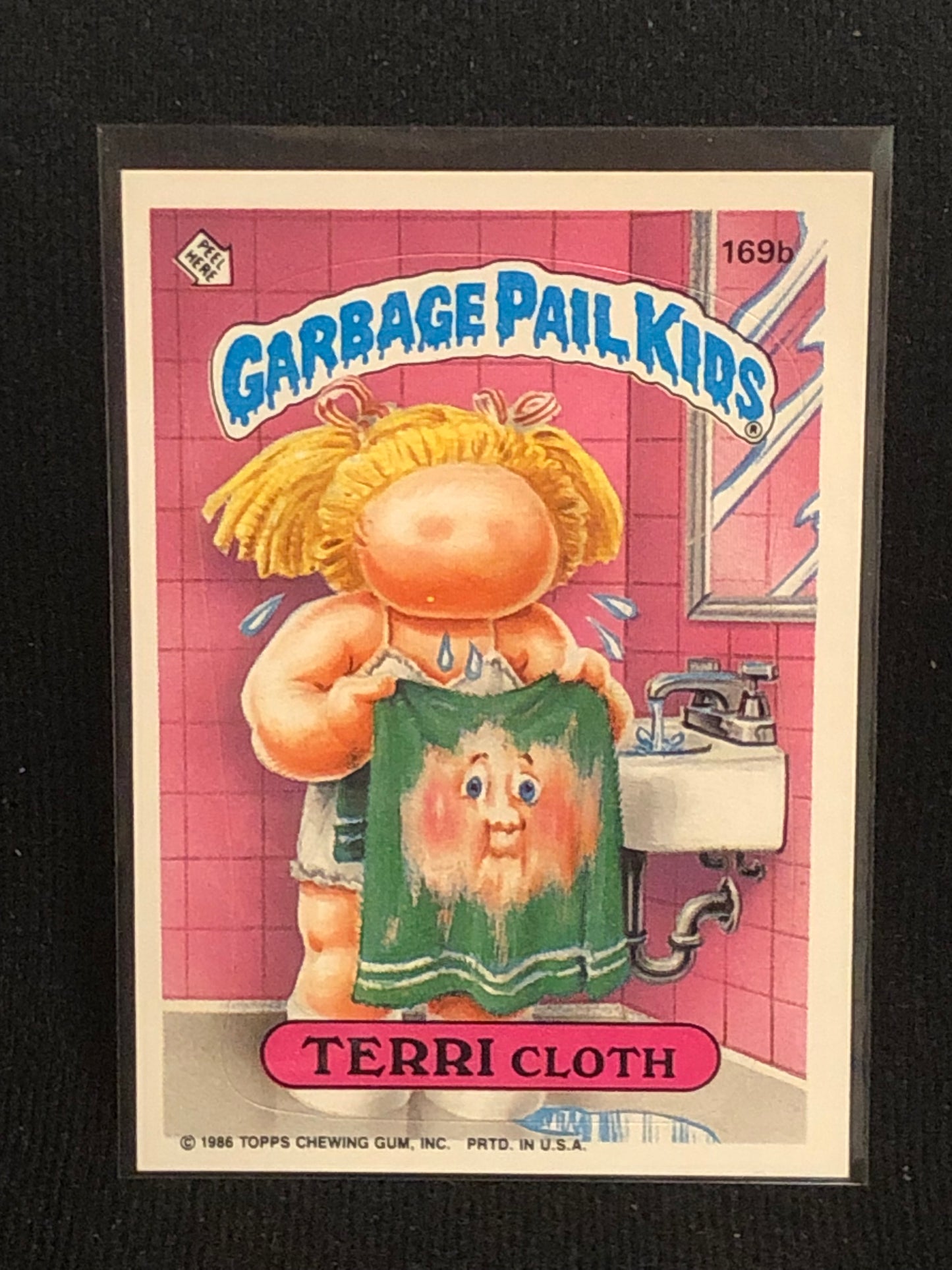 Garbage Pail Kids Original Series 5 (os5) 169b Terri Cloth