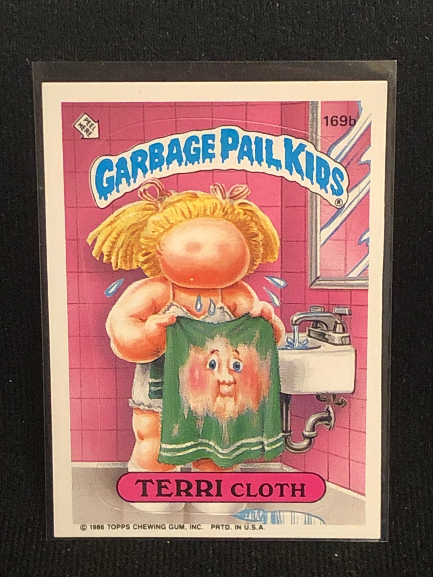 Garbage Pail Kids Original Series 5 (os5) 169b Terri Cloth