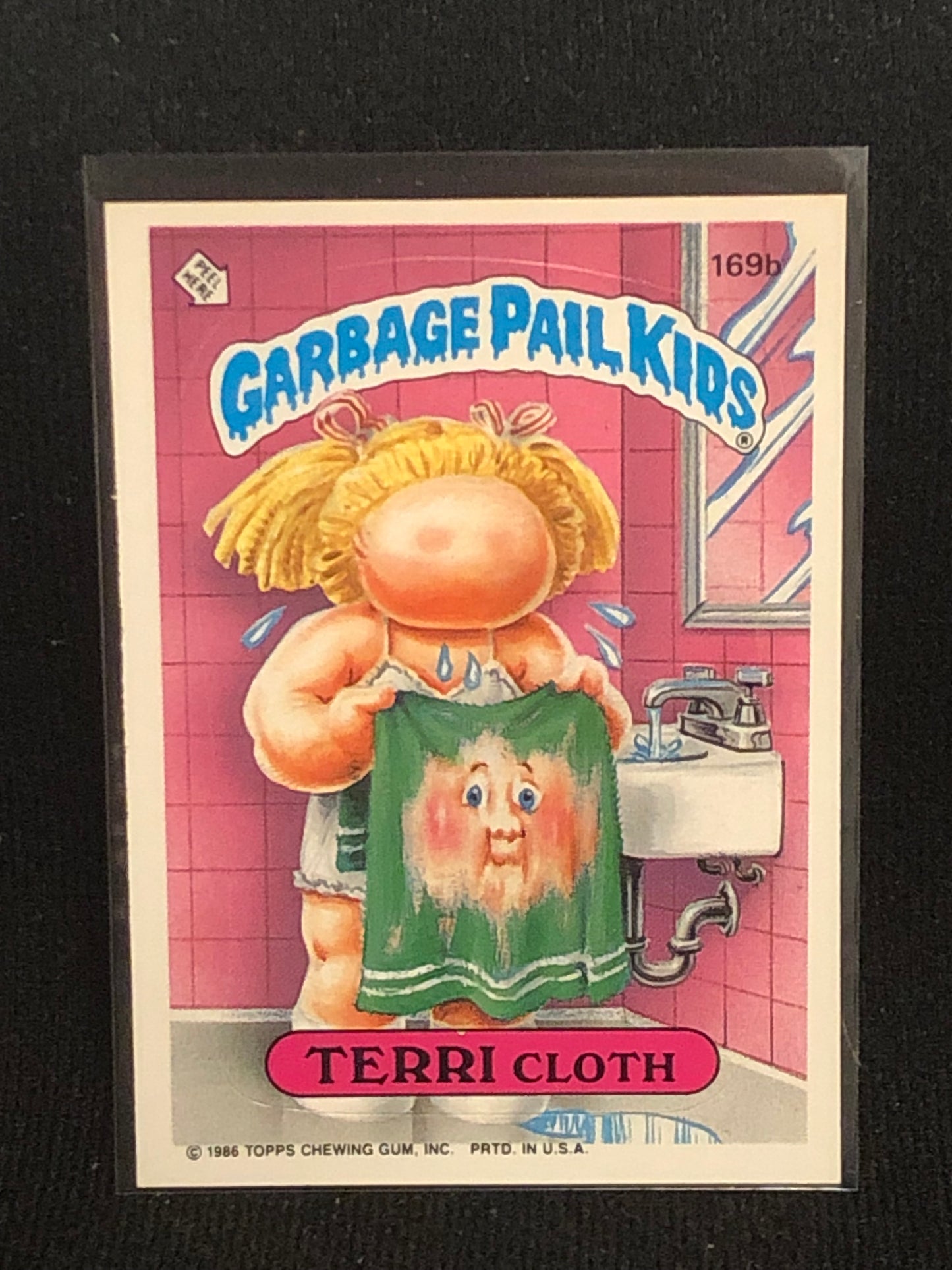 Garbage Pail Kids Original Series 5 (os5) 169b Terri Cloth