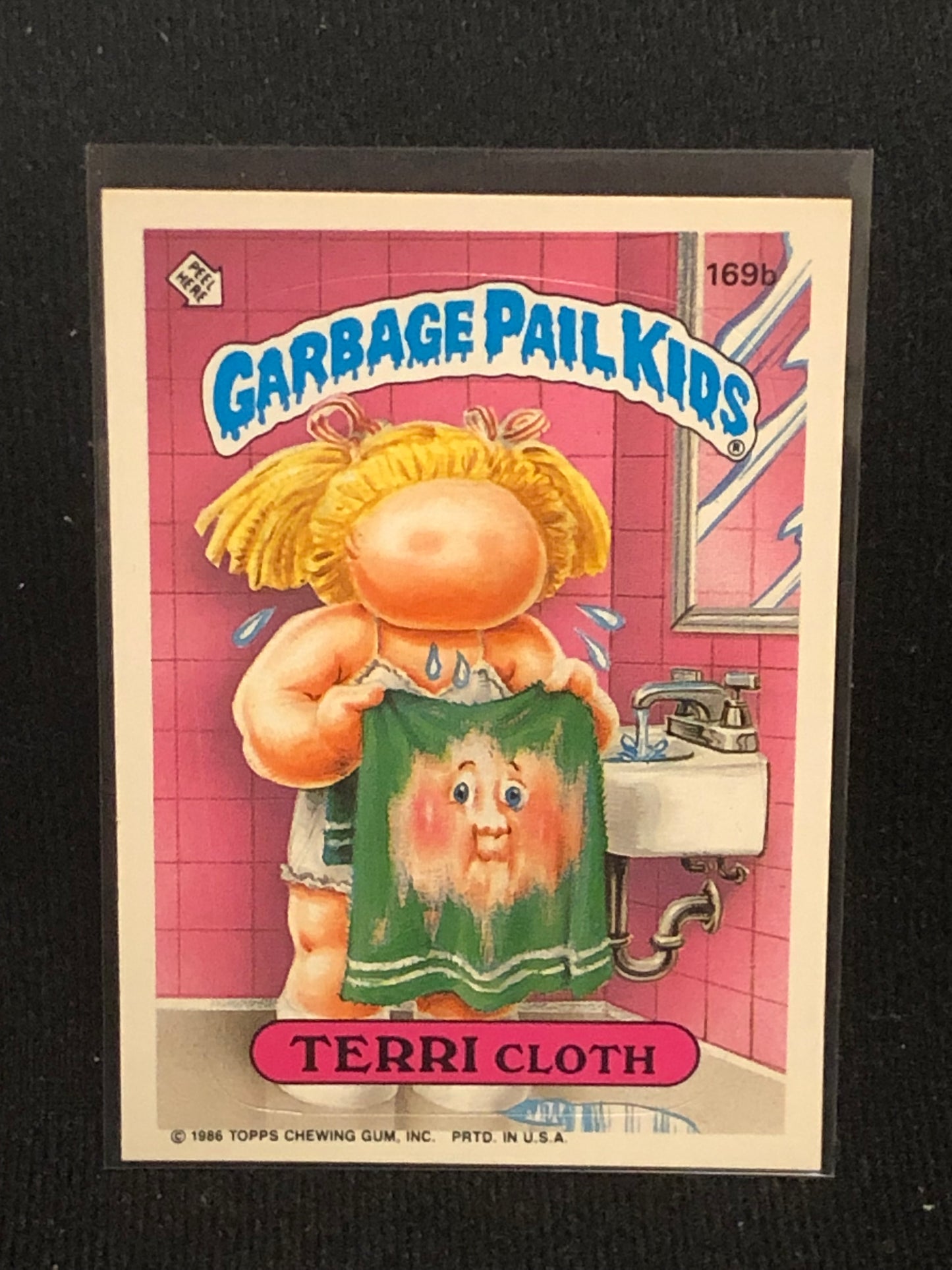 Garbage Pail Kids Original Series 5 (os5) 169b Terri Cloth