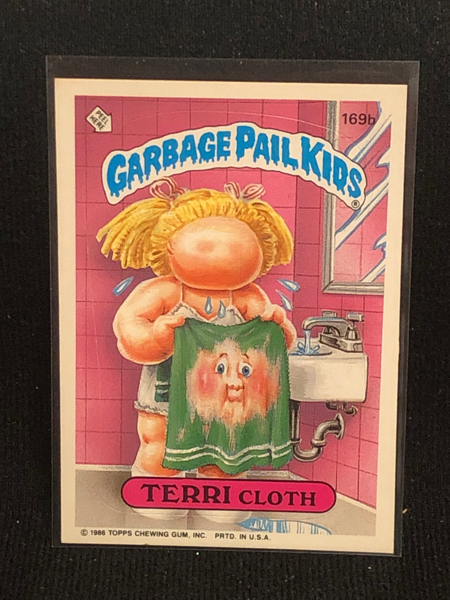 Garbage Pail Kids Original Series 5 (os5) 169b Terri Cloth