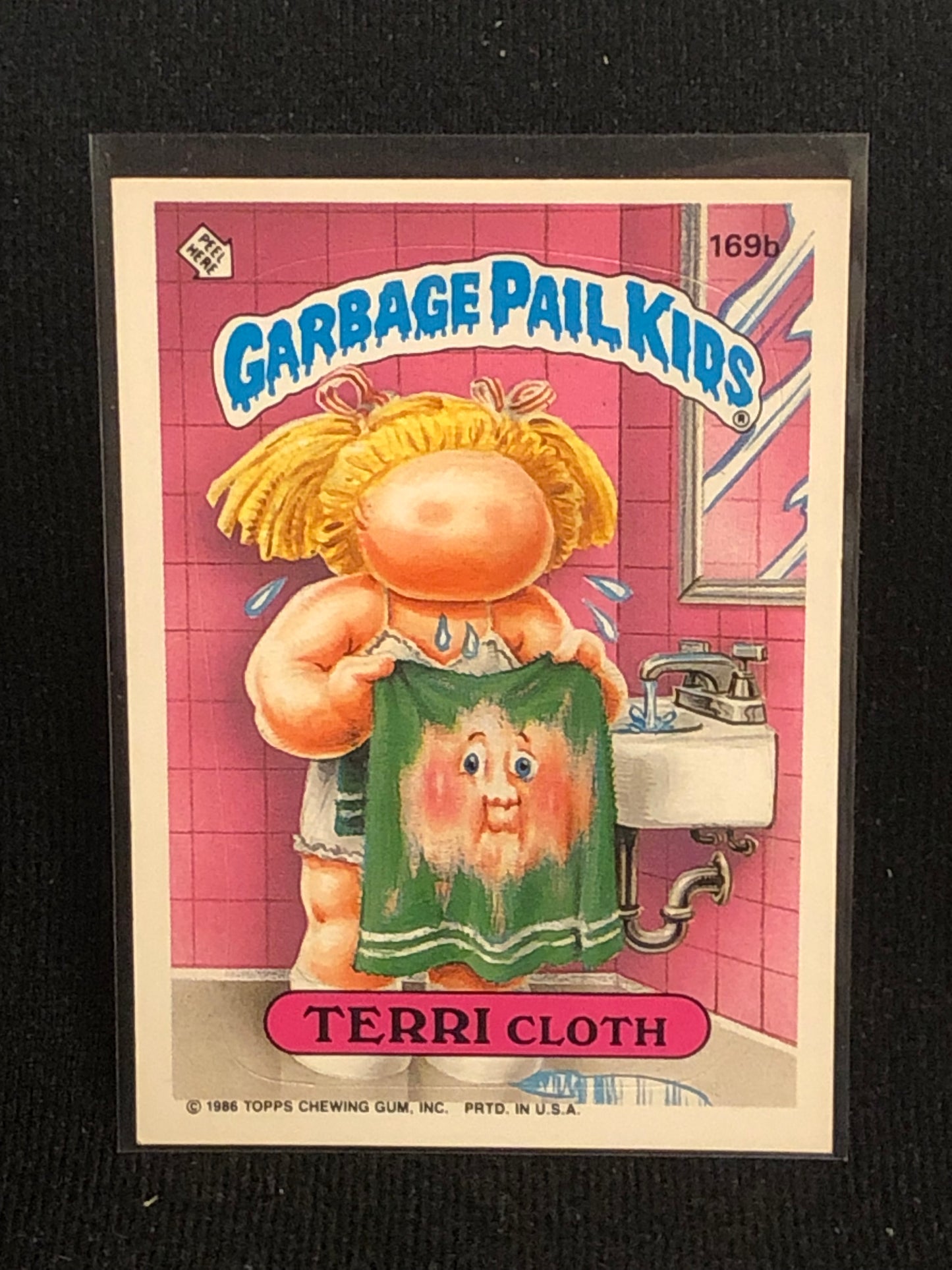 Garbage Pail Kids Original Series 5 (os5) 169b Terri Cloth