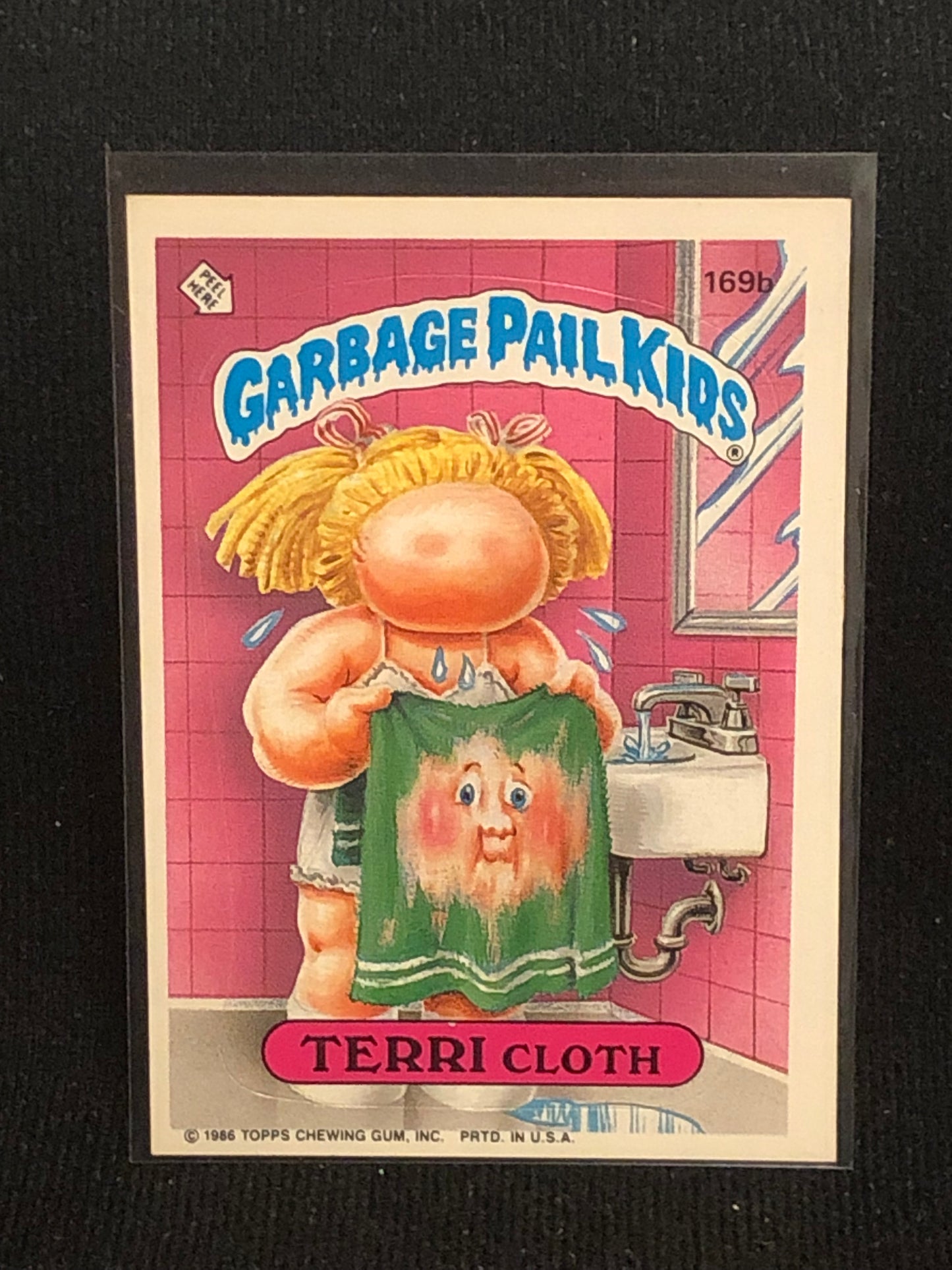 Garbage Pail Kids Original Series 5 (os5) 169b Terri Cloth