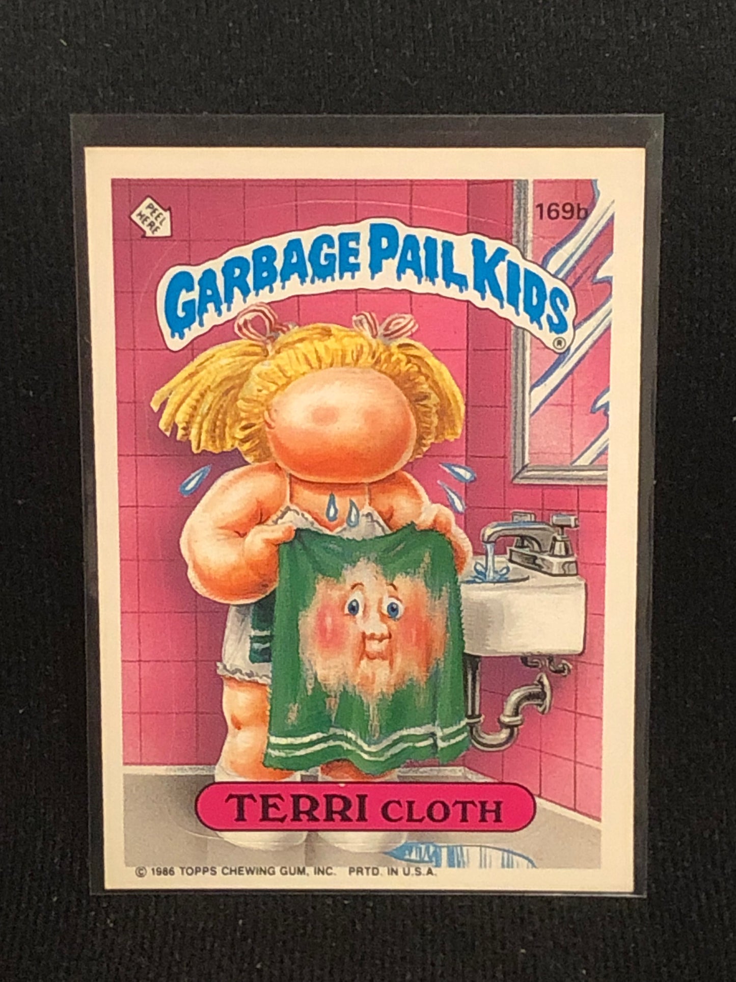 Garbage Pail Kids Original Series 5 (os5) 169b Terri Cloth