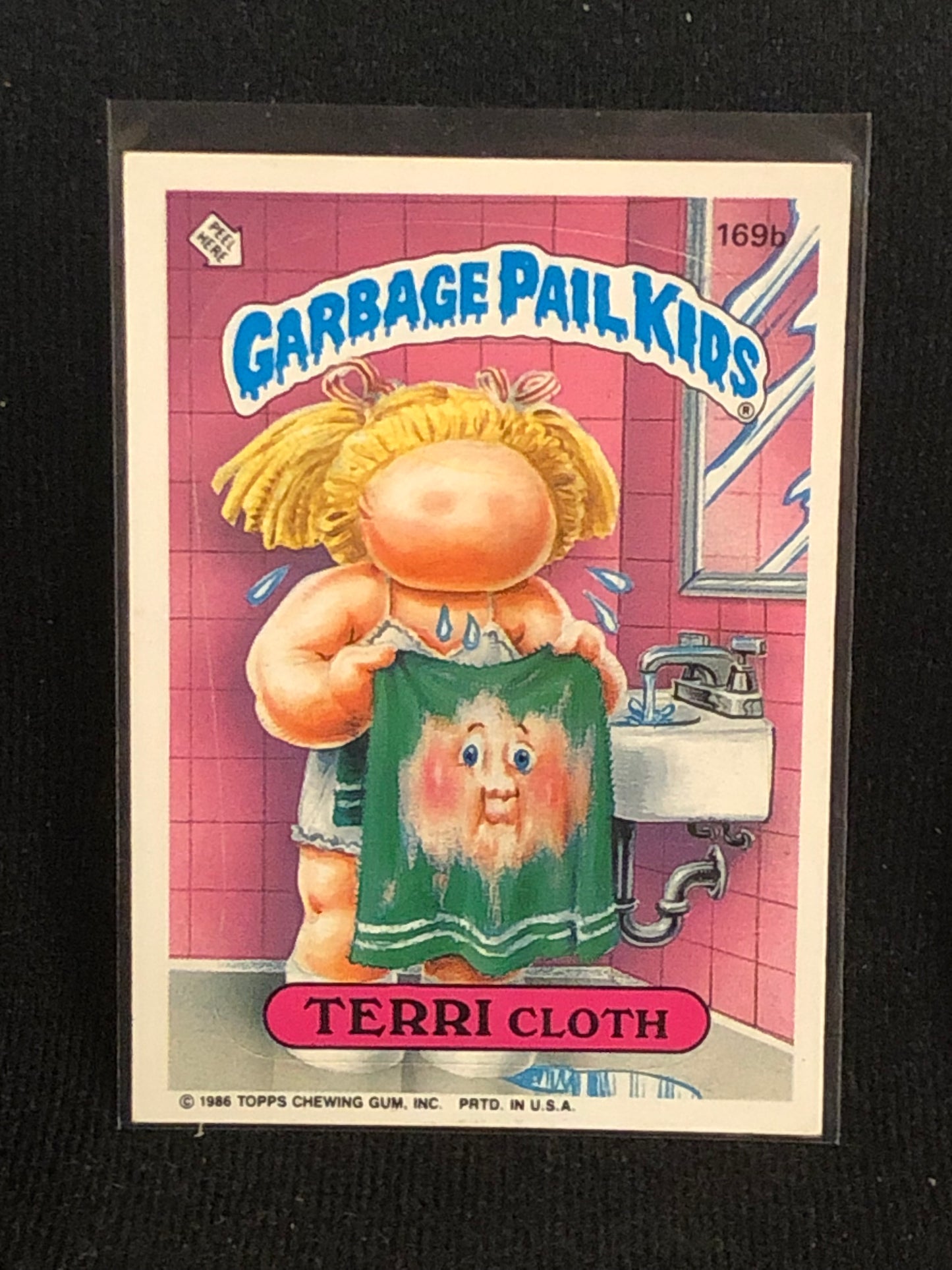 Garbage Pail Kids Original Series 5 (os5) 169b Terri Cloth